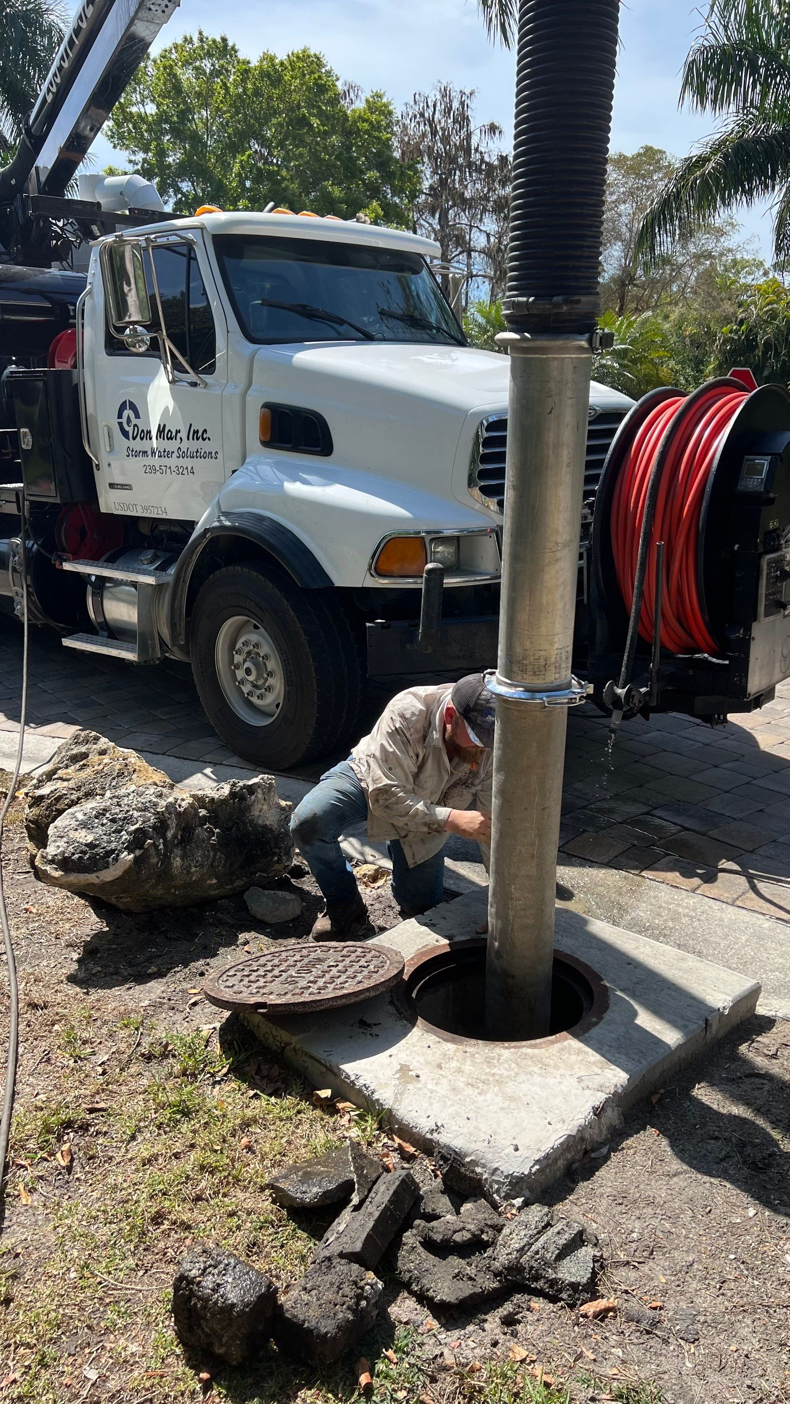 Naples Community Storm Water System Maintenance by Don Mar, Inc. Storm Water Solutions