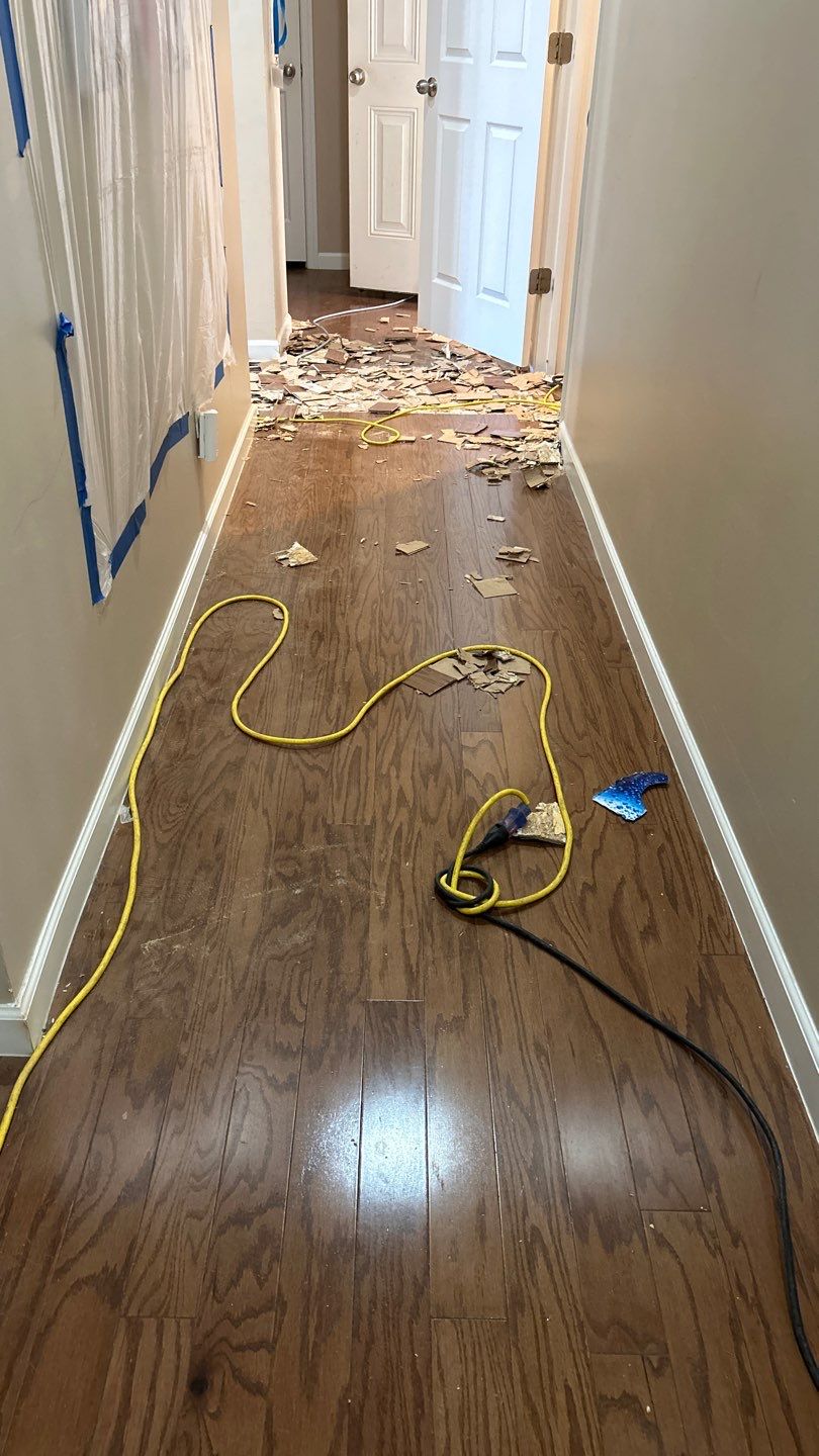 First floor LVP installation by Footprints Floors of Nashville