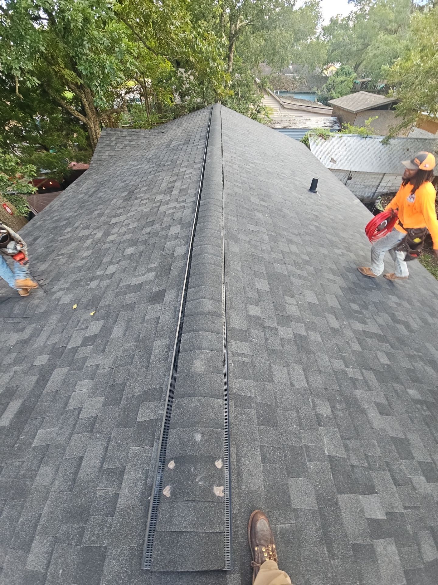 Residential Roofing Installation using Owen's Corning Duration (Lifetime) Shingles by Roof Repair Company
