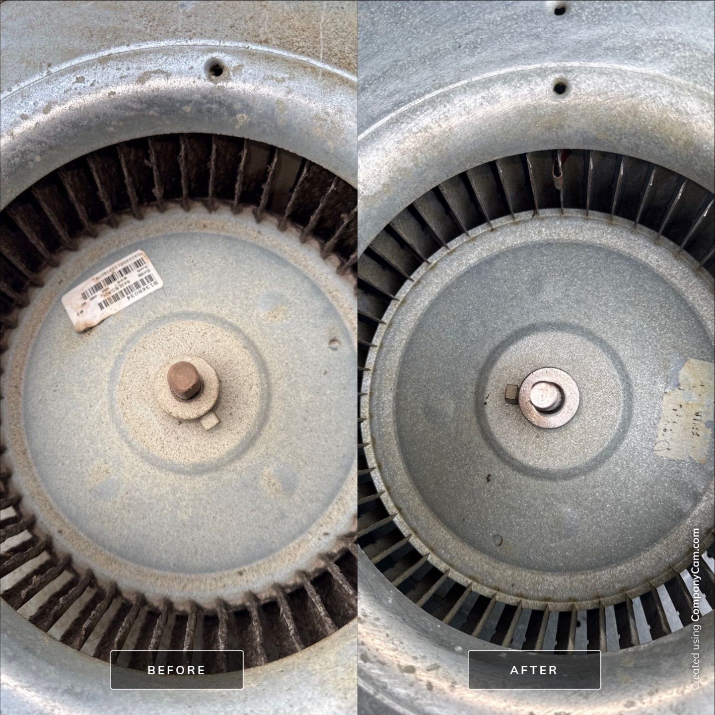 Project in Columbus by Duct Cleaning Solutions 