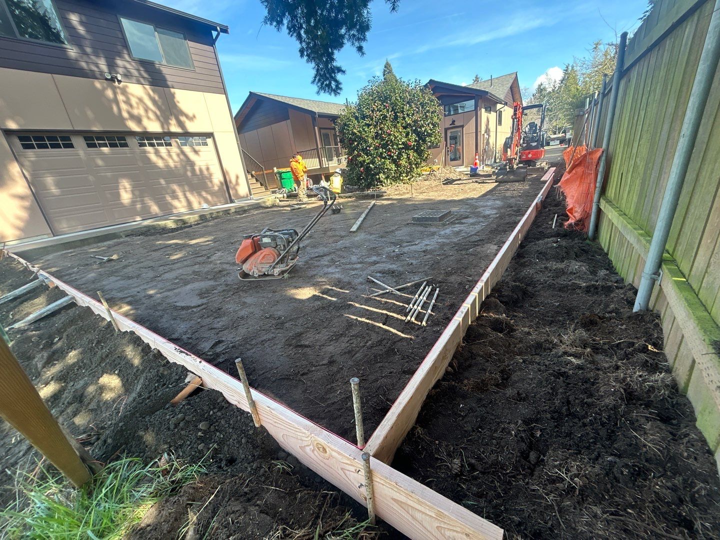 Ron | Pervious Concrete Driveway  by Jireh Asphalt & Concrete Inc 