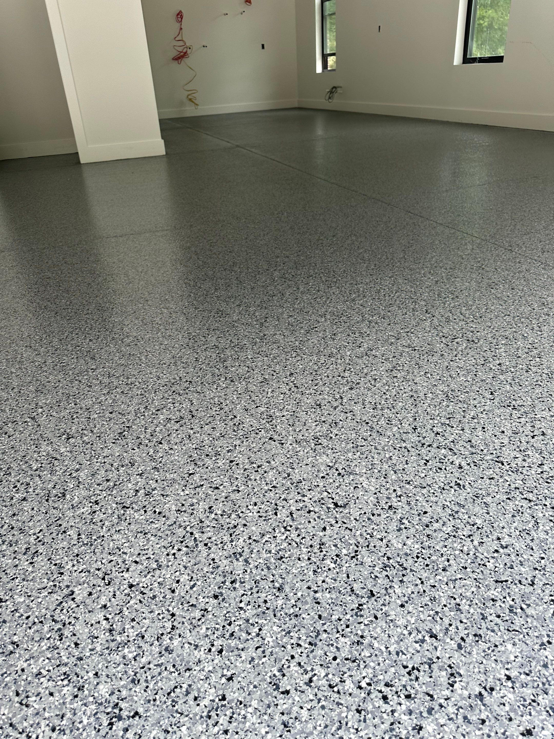 Garage Floor Coating using Nightfall by My Garage Floor Guys