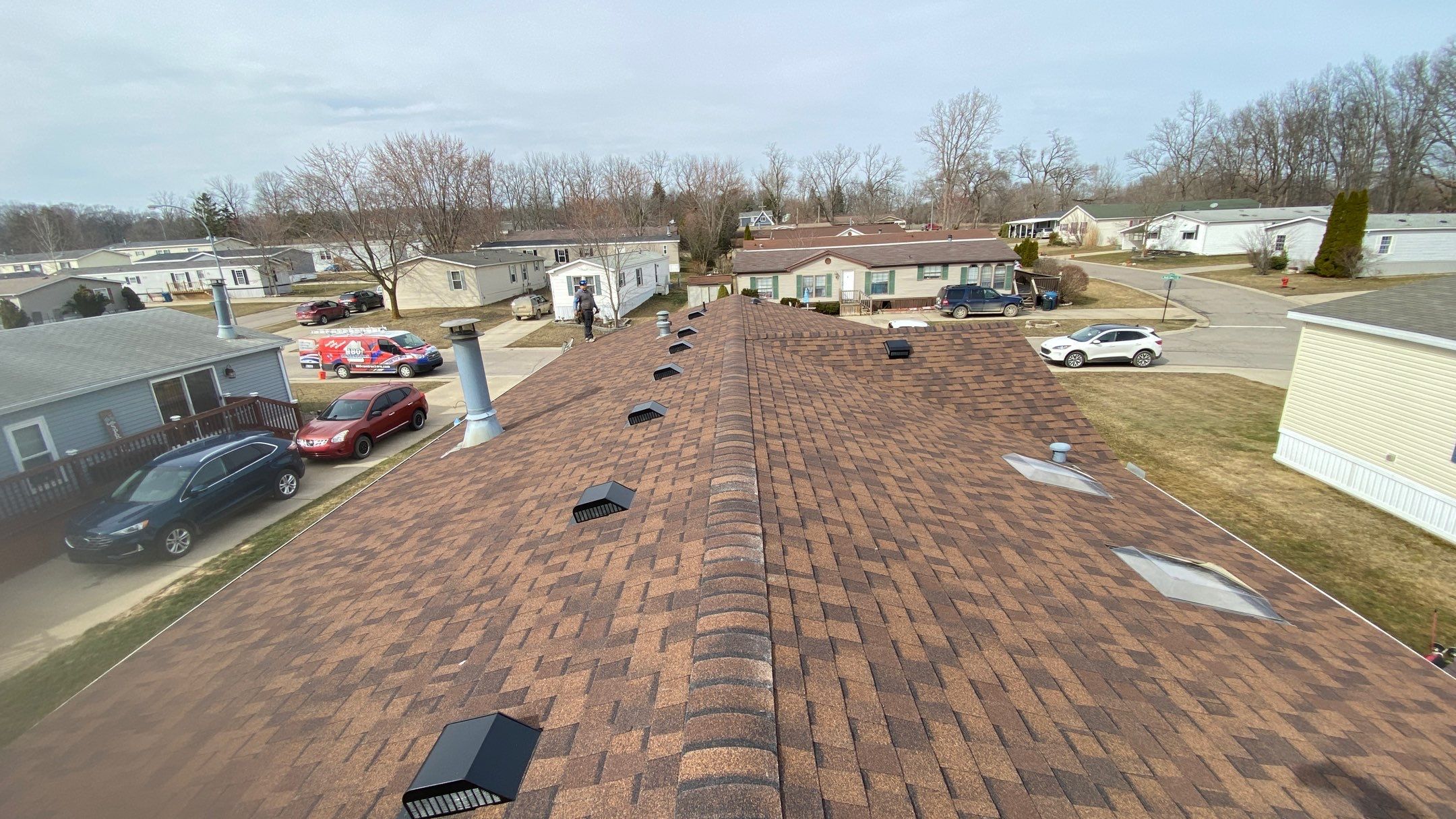 Roof Replacement using CertainTeed Landmark by 180 Contractors