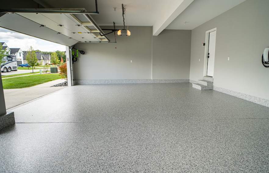 Couwenhoven Residence - Garage Floor Coating by Level 10 Coatings