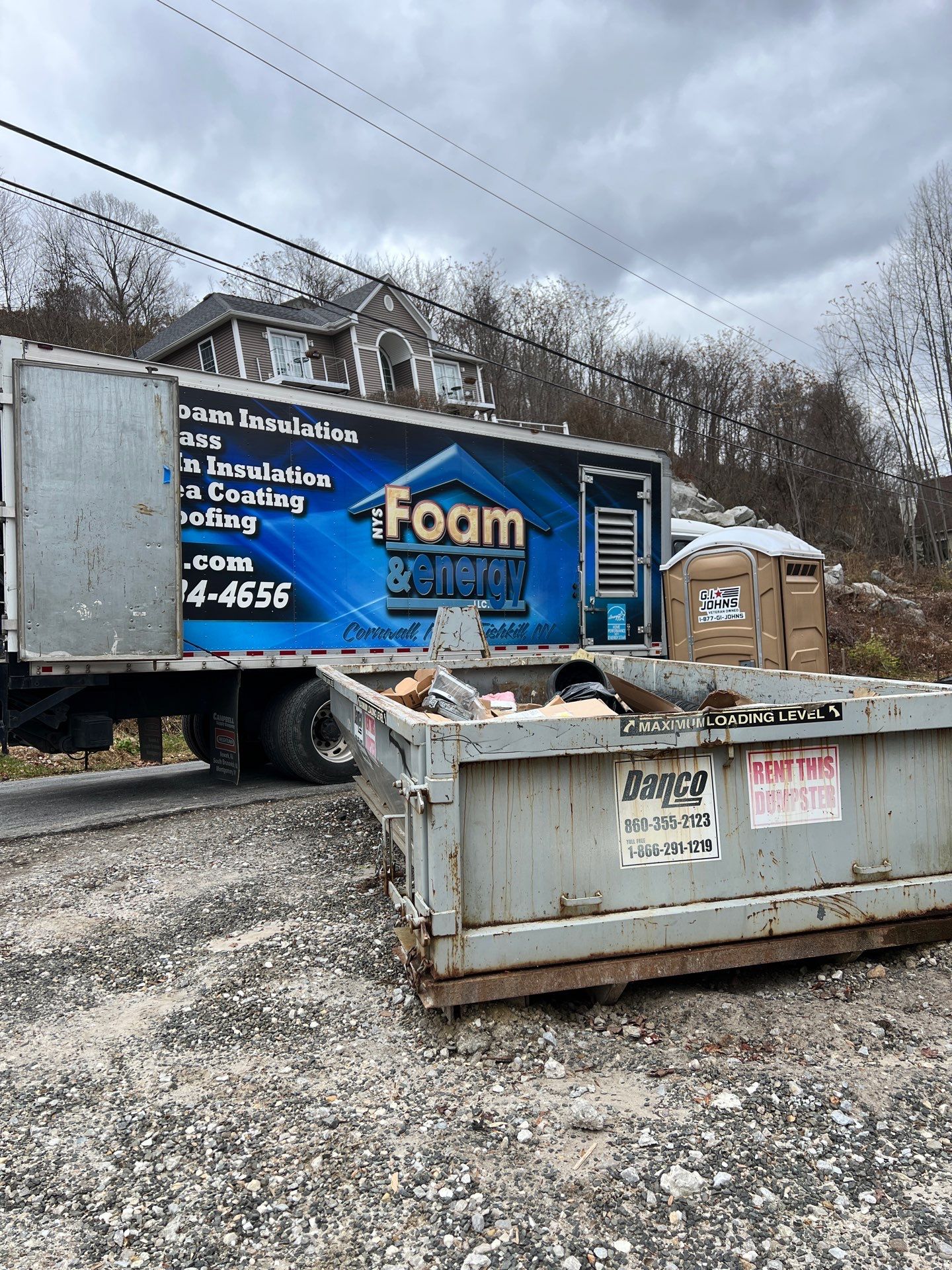 New Construction using Closed Cell Spray Foam by NYS Foam & Energy