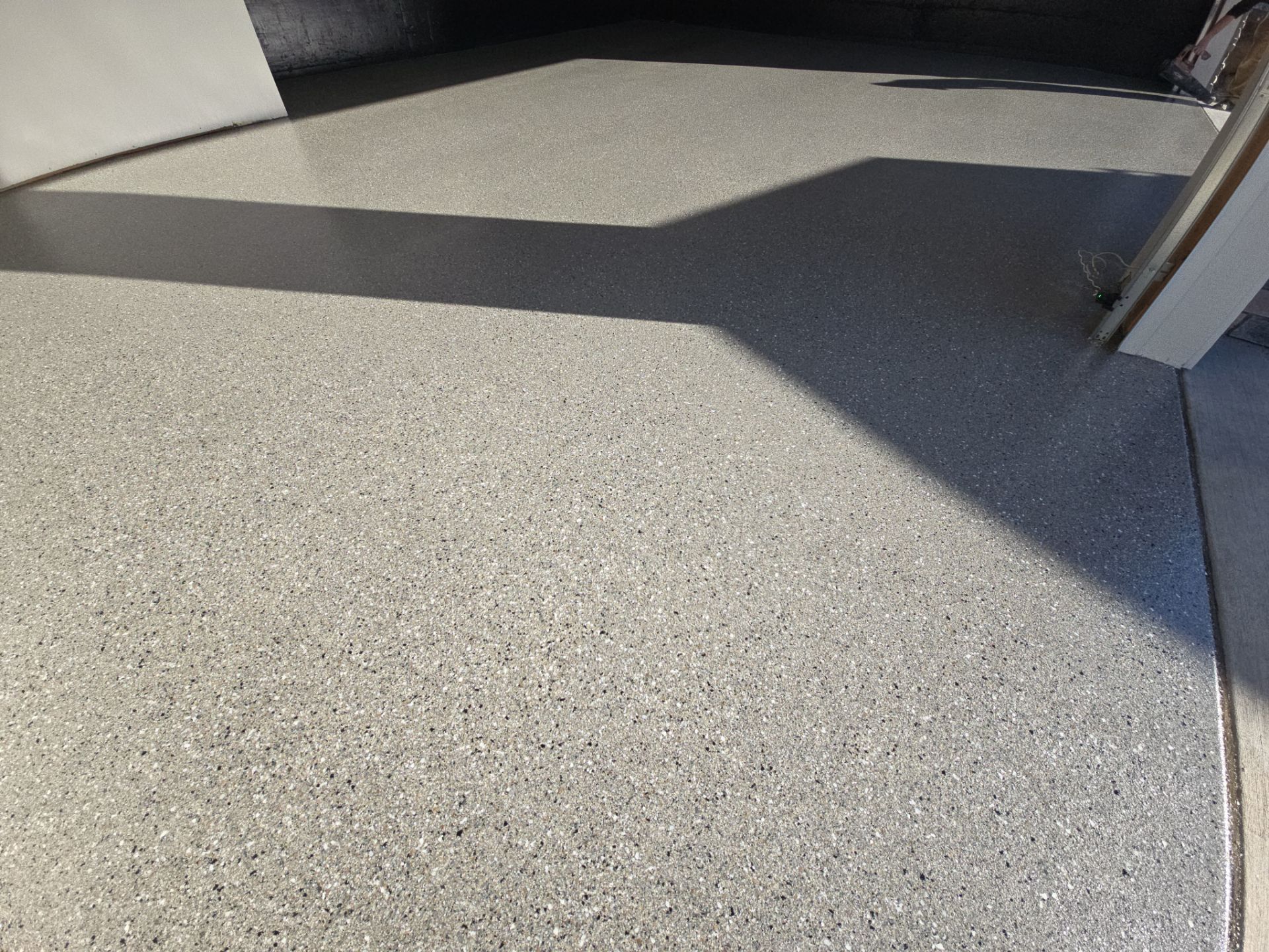 Garage Transformation using Shale Hybrid by Croc Coatings, LLC