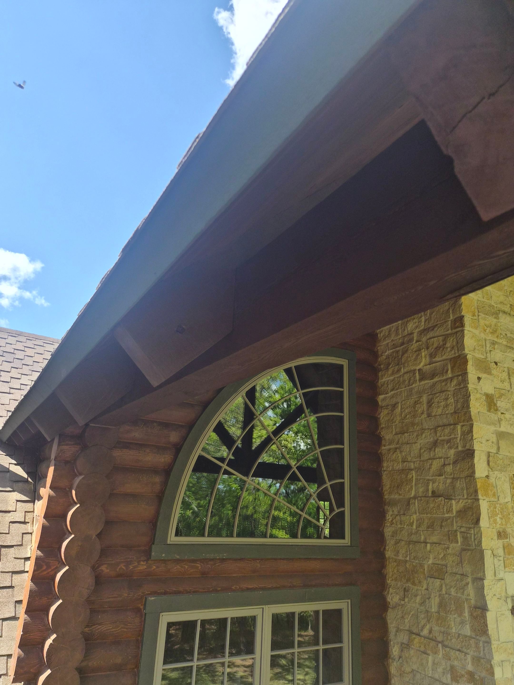 A Complete Exterior Refresh for a Custom Log Home & Property in Alba, Texas by Quality Coats Painting