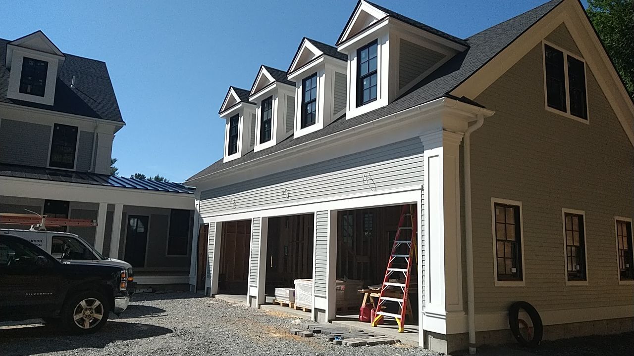 Harvard, MA Gutter Installation using 6" Half Round Aluminum Gutter by Gutter Pro Enterprises