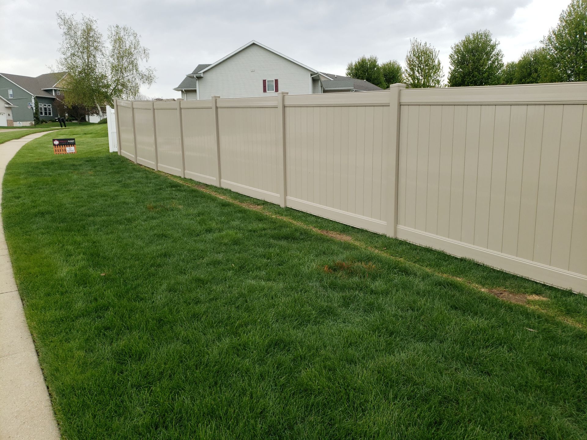 Project in Cedar Falls by Perfect Picket Fence and Stain