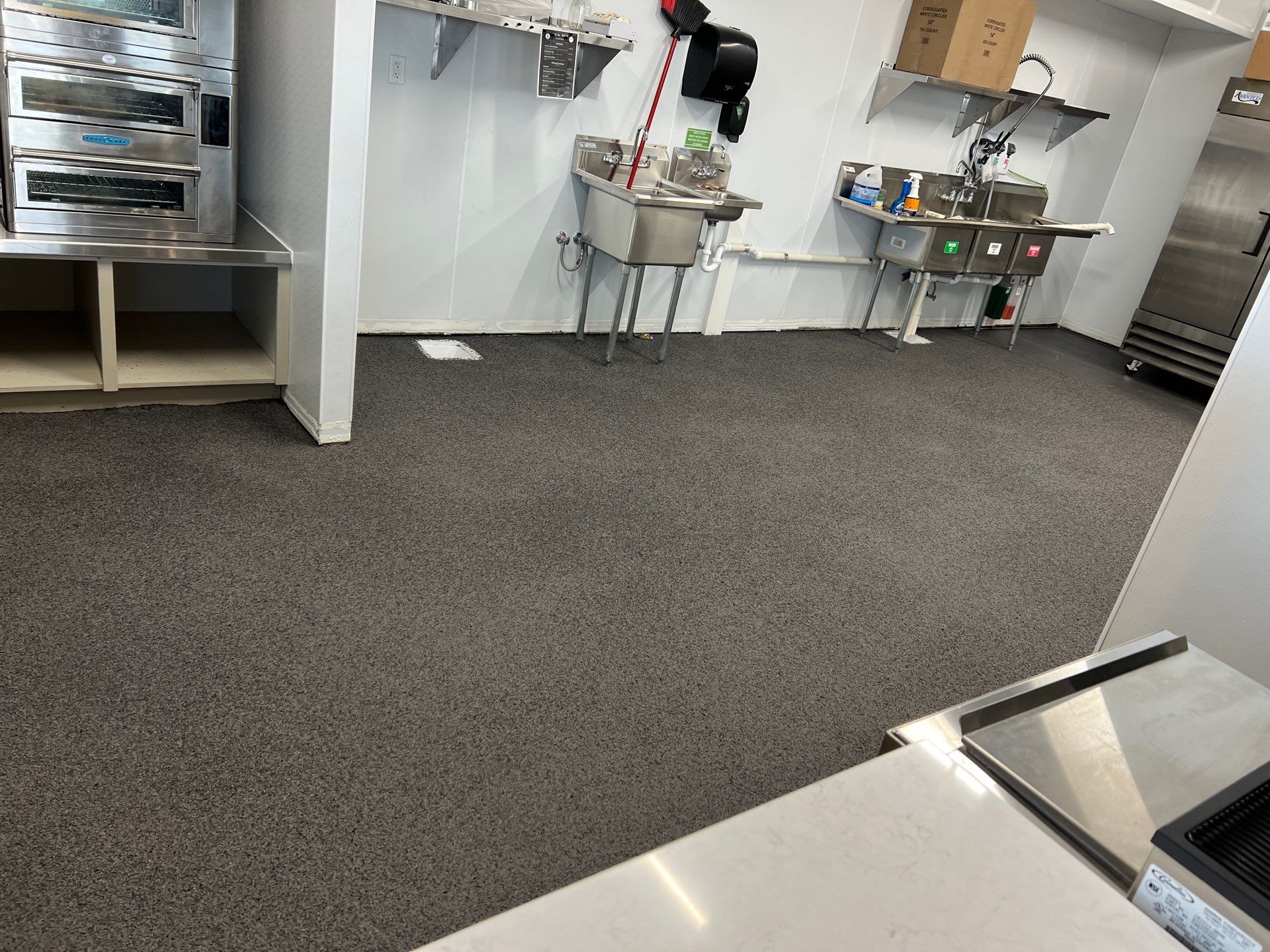Epoxy floor coatings throughout multiple Farm Buildings!! by Gordon Painting
