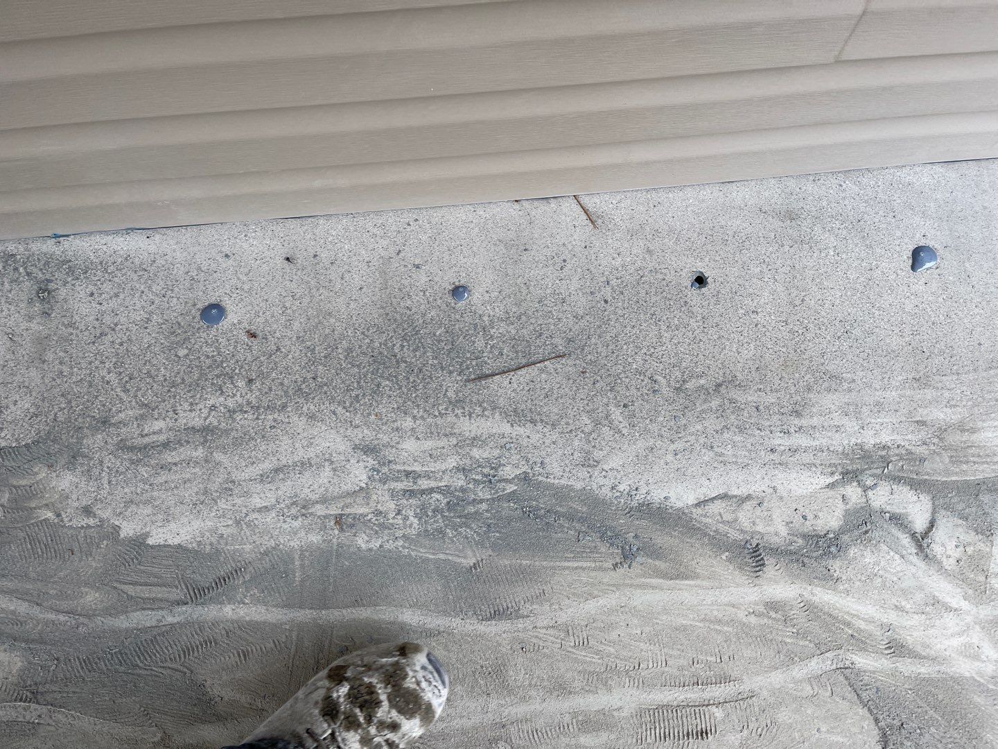 Patio Transformation using Chestnut by Croc Coatings, LLC
