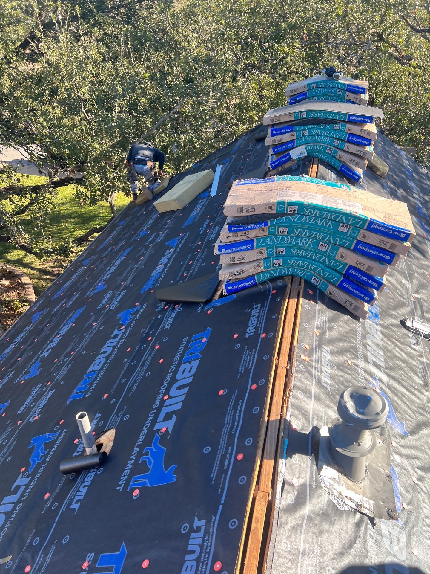 Project in Round Rock by Rhino Roofing and General Contracting, LLC