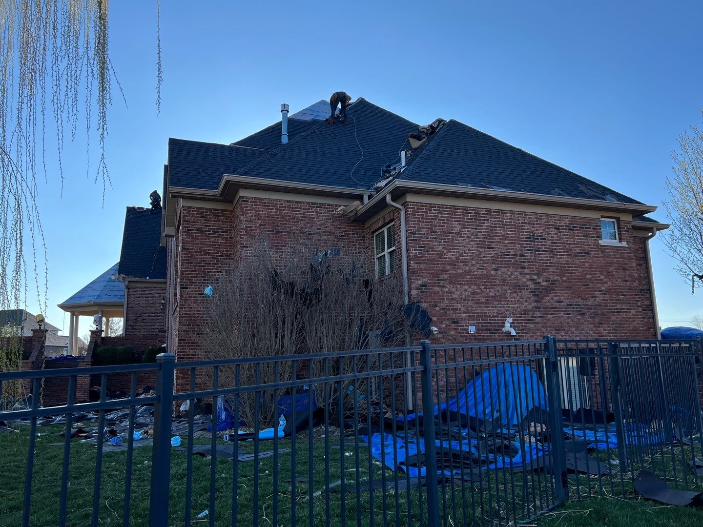 Complete Roof Installation  by H&F Exteriors