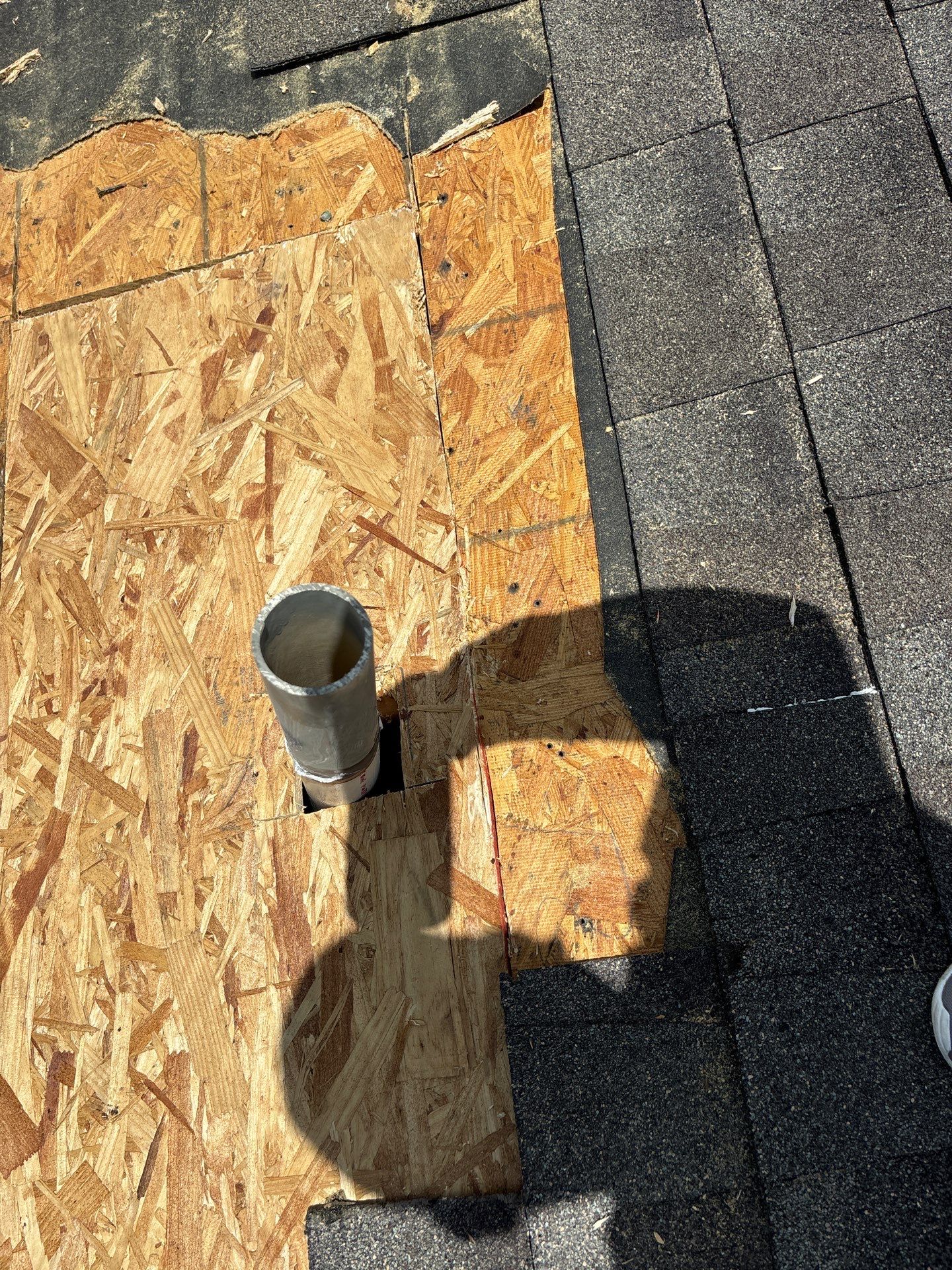 Hail Damage using Owen's Corning Duration (Lifetime) Shingles by Roof Repair Company