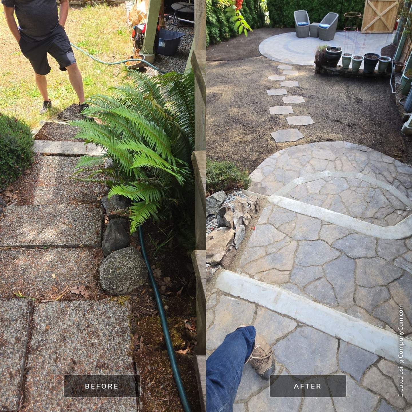 Complete Landscape Transformation - Esquimalt, BC by Habanero Garden and Exterior Care