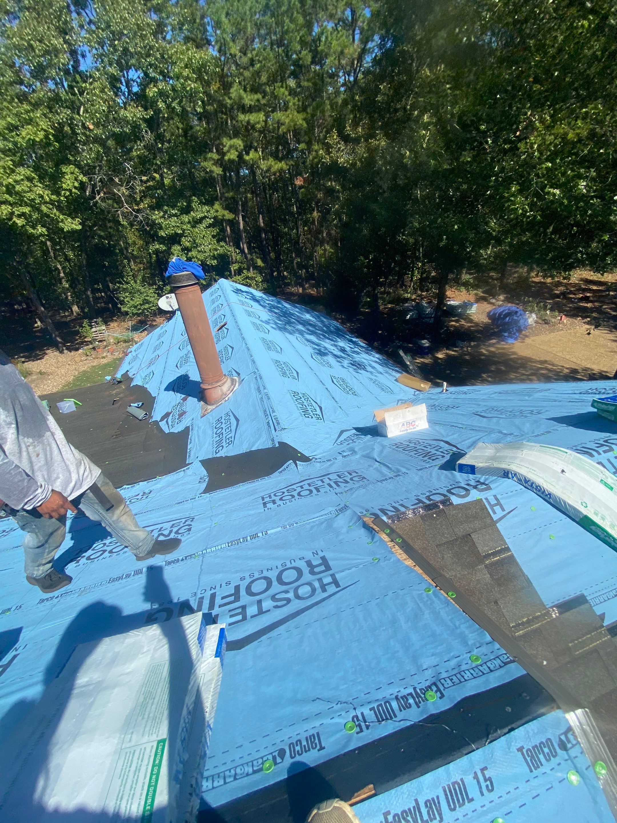 Residential Shingle Reroof using Malarkey Vista by Hostetler Roofing