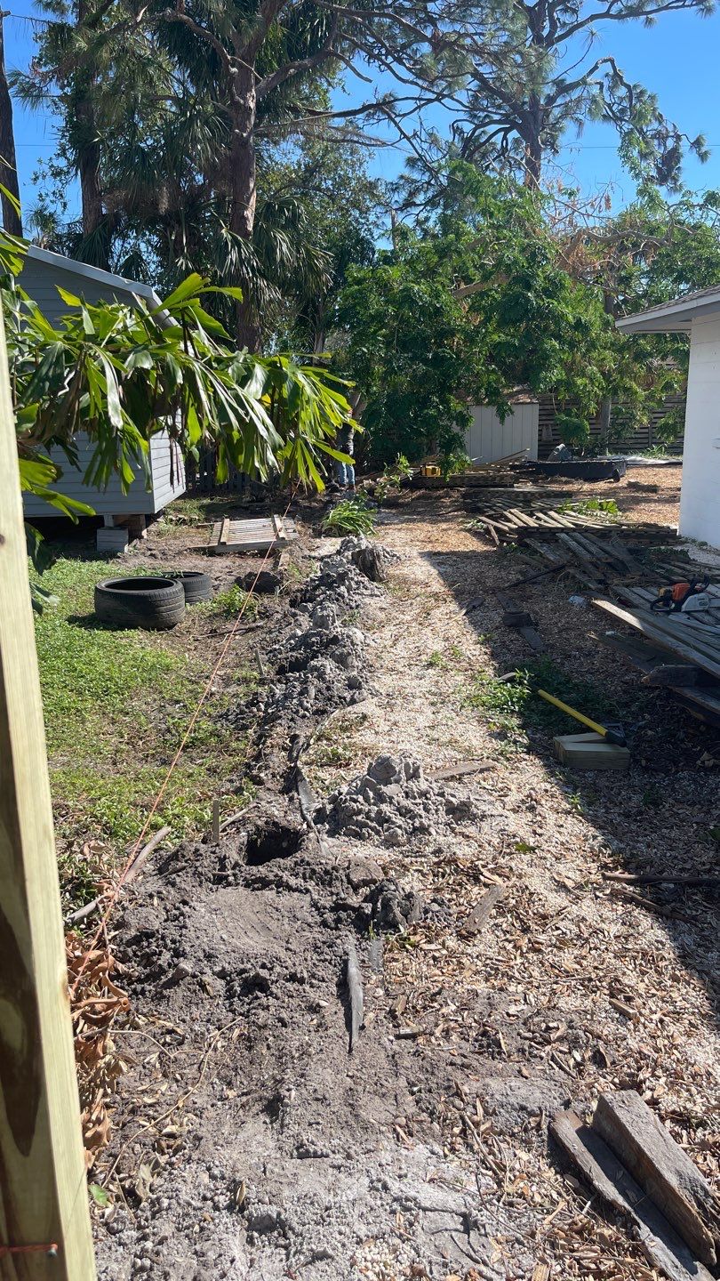 Wood Fence Installation using Horizontal Shadowbox Wood Privacy Fence by Asap fence and gates, LLC