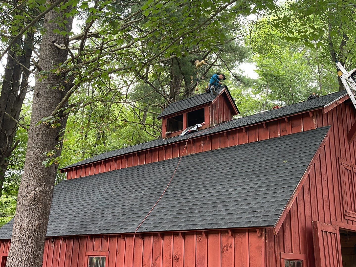 Residential Roofing Installation using GAF Timberline HDZ by Sensible Home Solutions