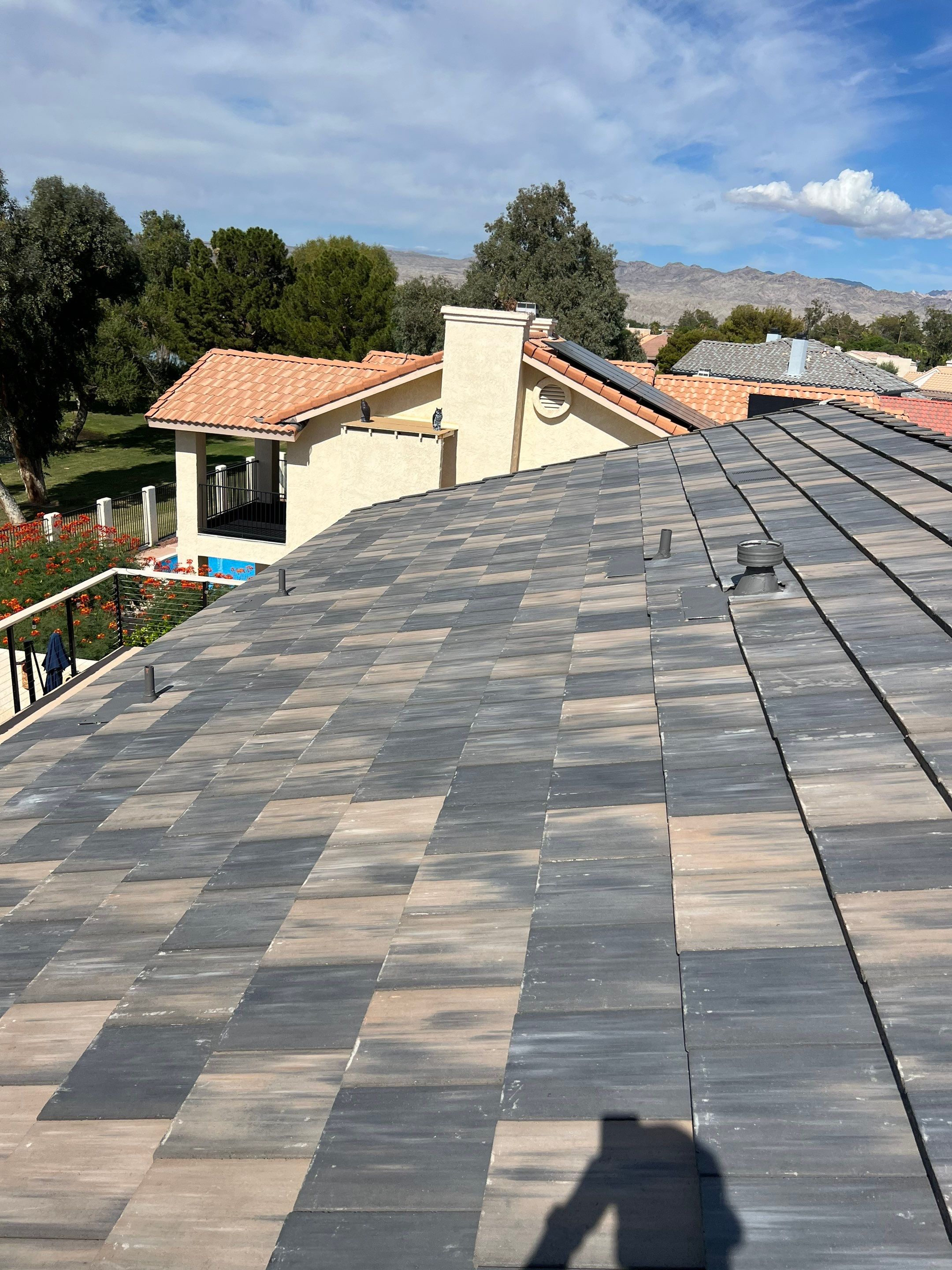 Weathered Ash Concrete Tile by Reimagine Roofing