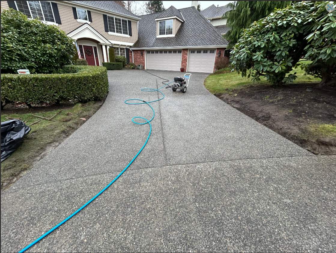 Concrete Driveway Patch Repair & Sealer | Mukilteo  by Jireh Asphalt & Concrete Inc 