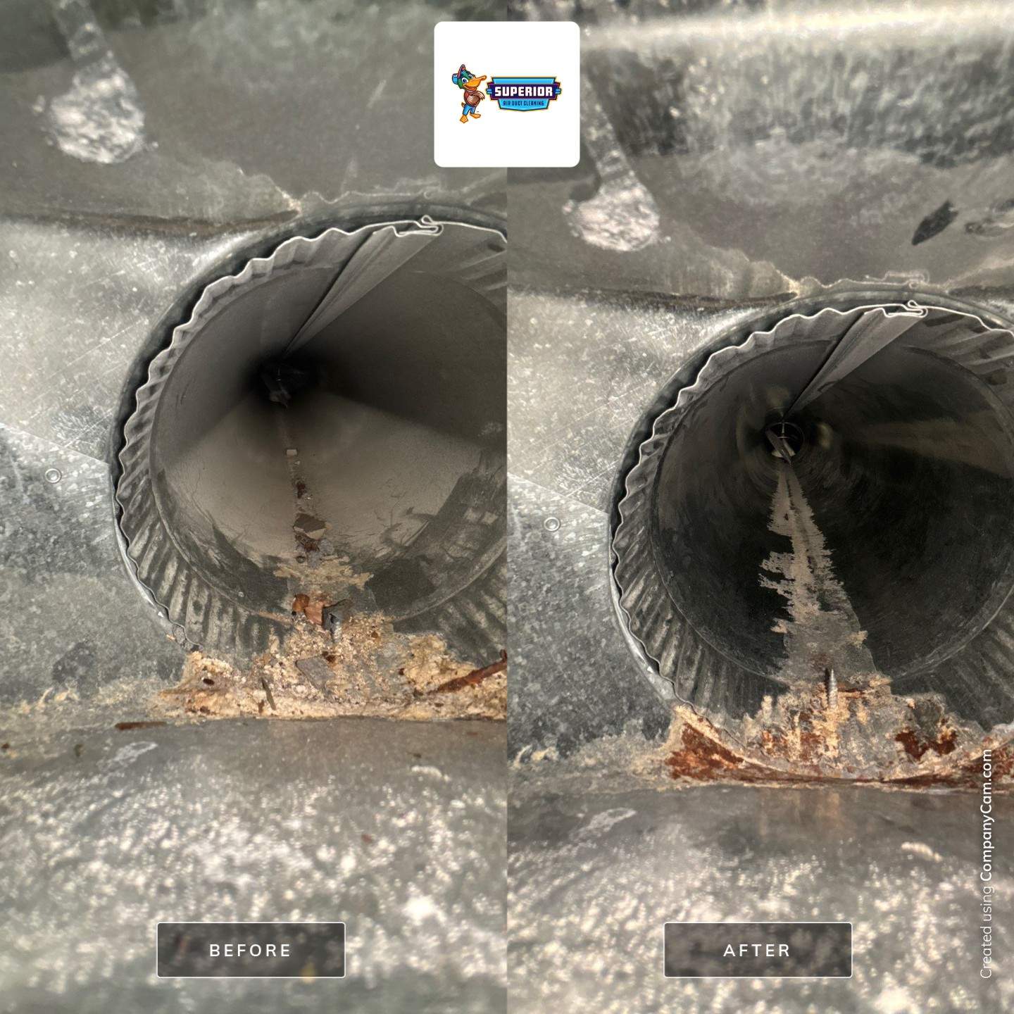 Air Duct Cleaning With a Vacuum Truck in Canfield, OH by Superior Air Duct Cleaning