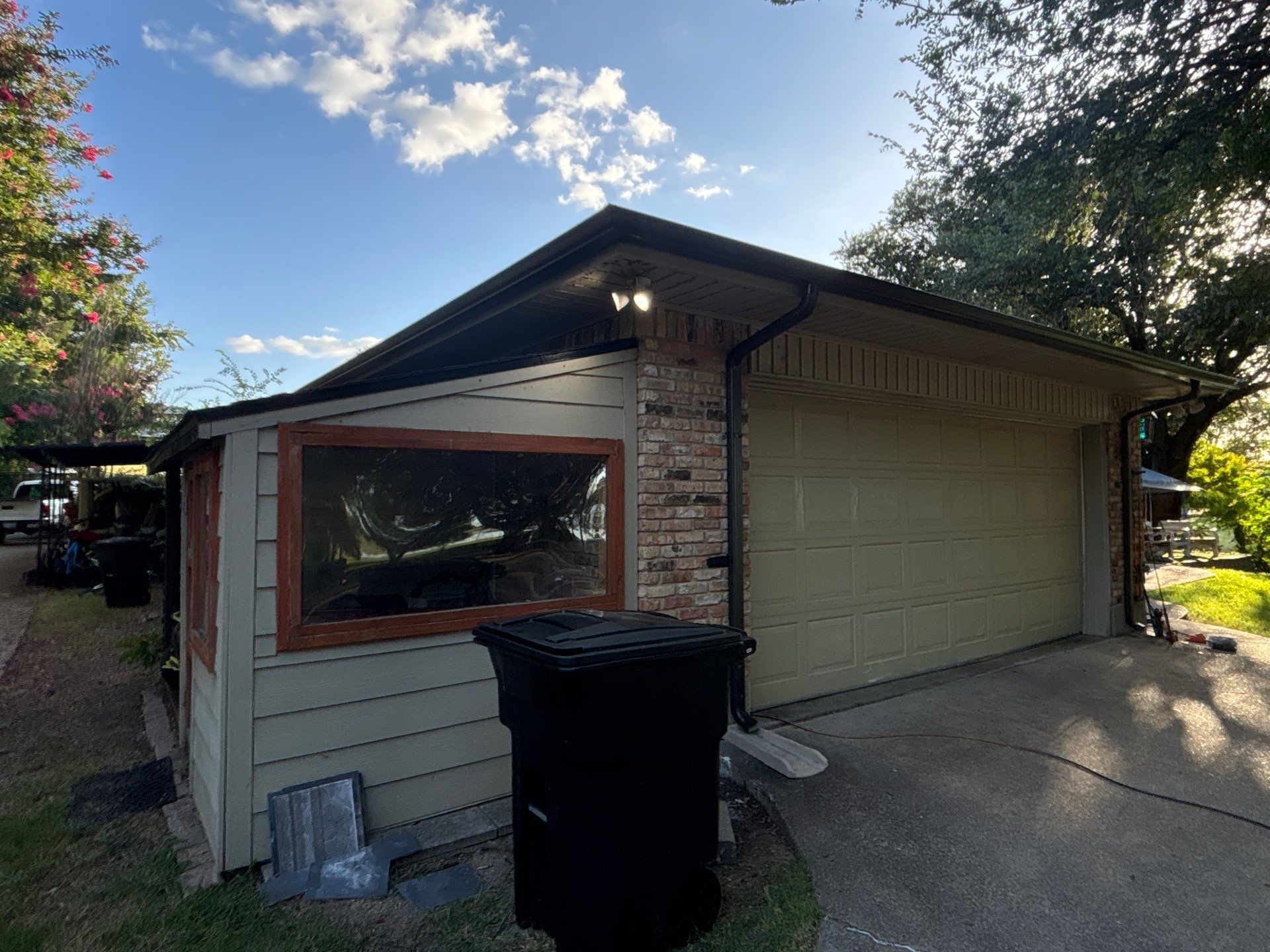 Storm Restoration - Roof and Gutters by Berry Good Roofing 