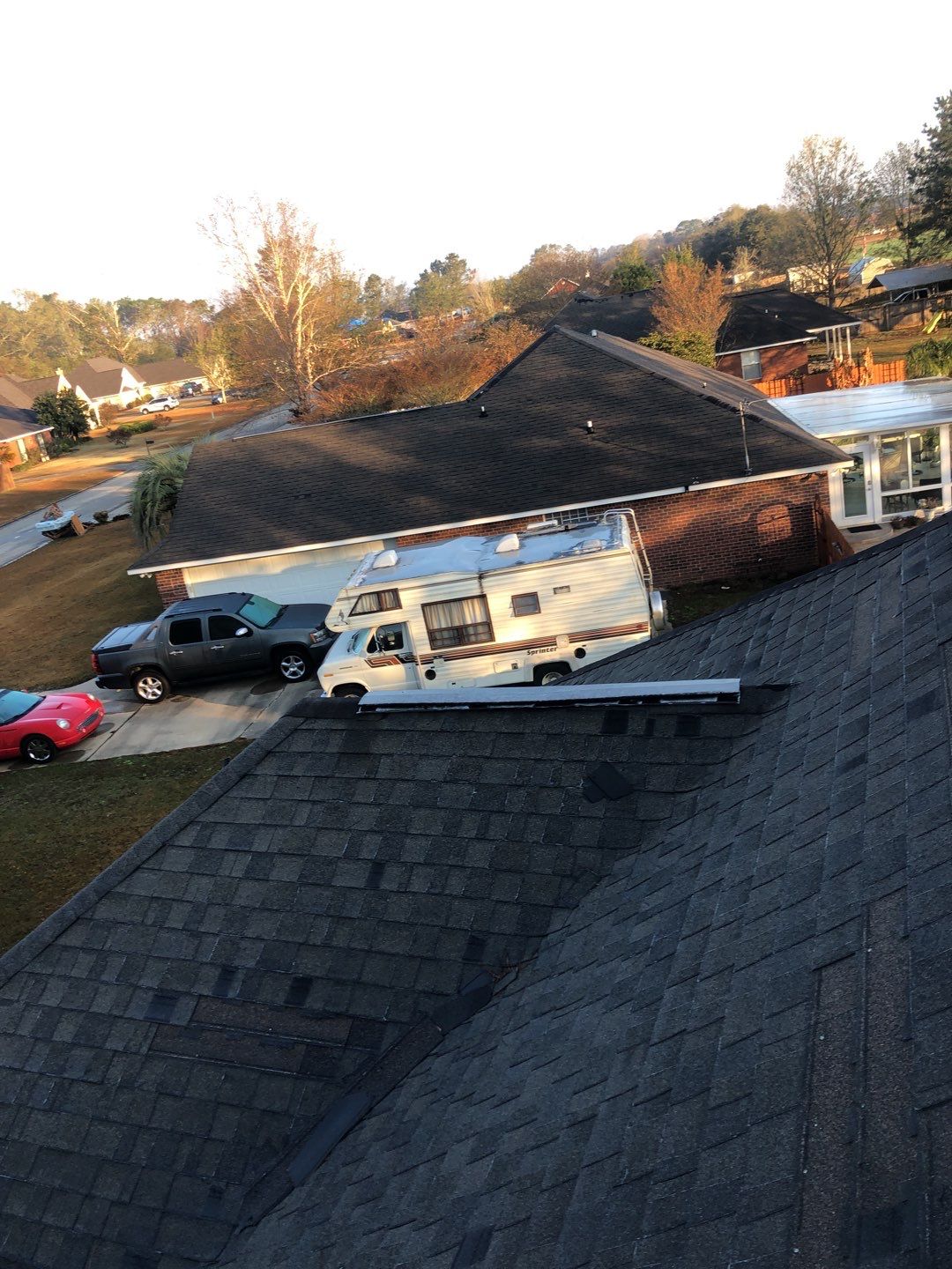 Residential Roofing Installation using Roof Replacement by American Roofing & Construction LLC