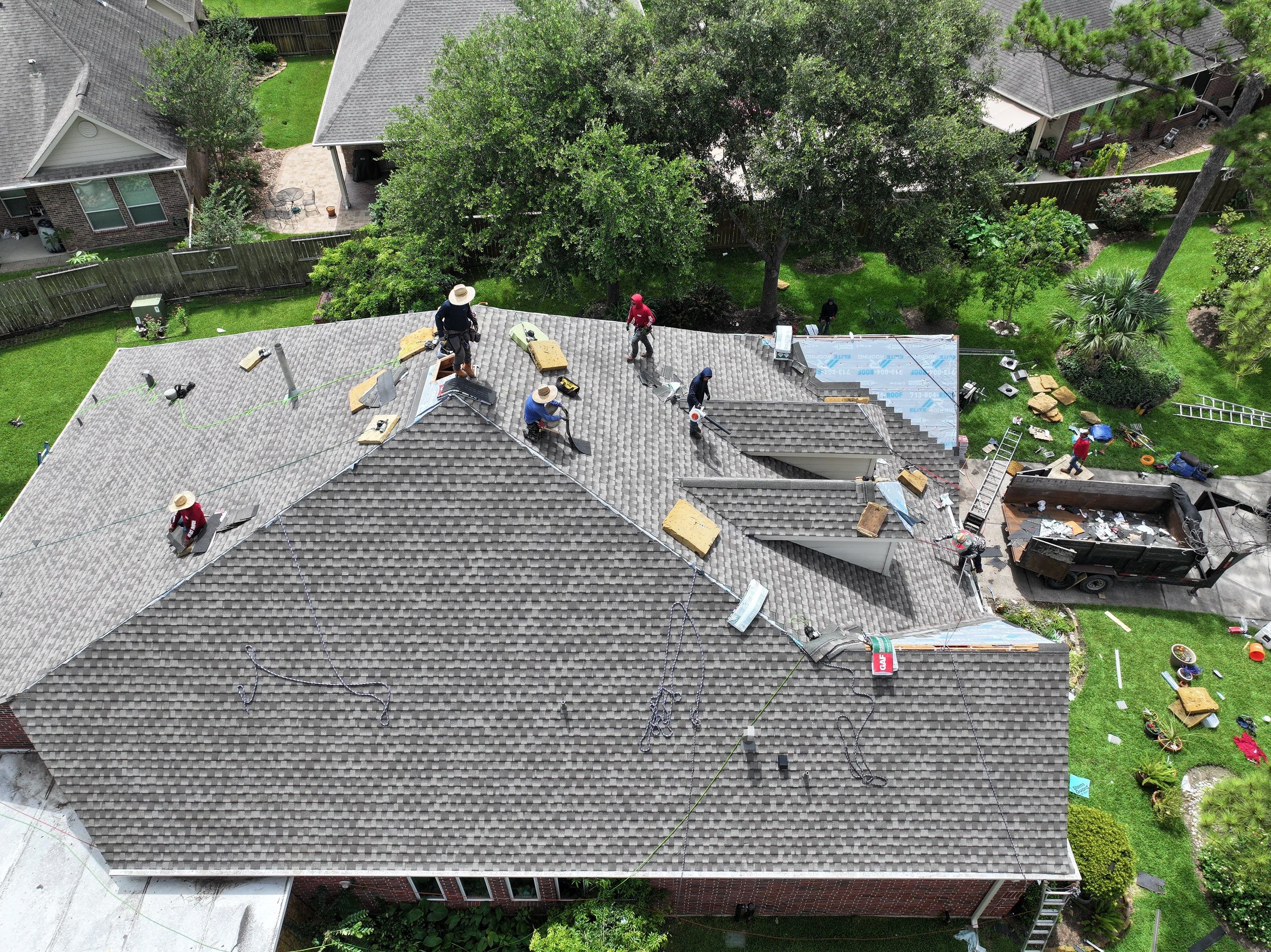 GAF UHDZ - Weathered Wood by Elite Roofing LLC