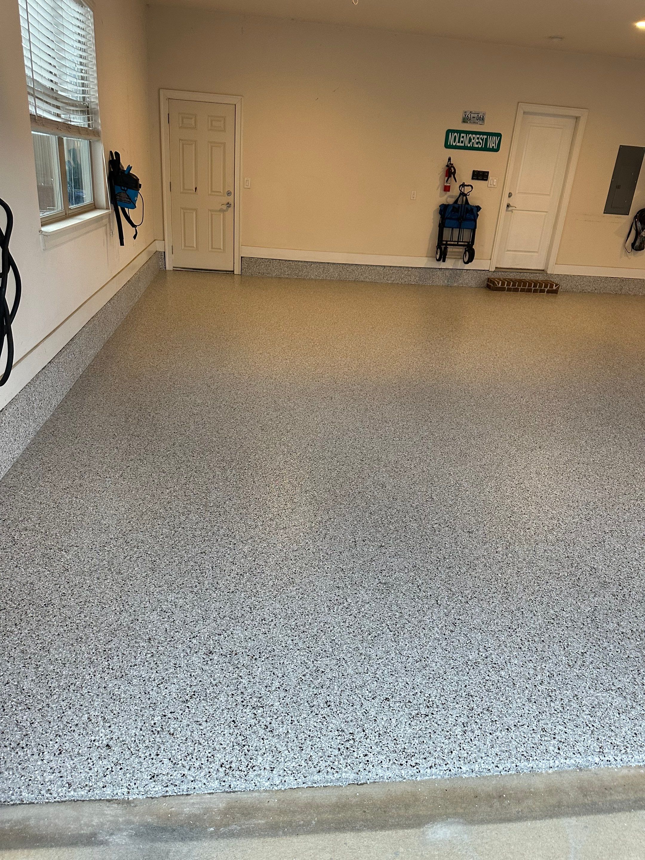 Garage Floor Coating using Coyote by My Garage Floor Guys