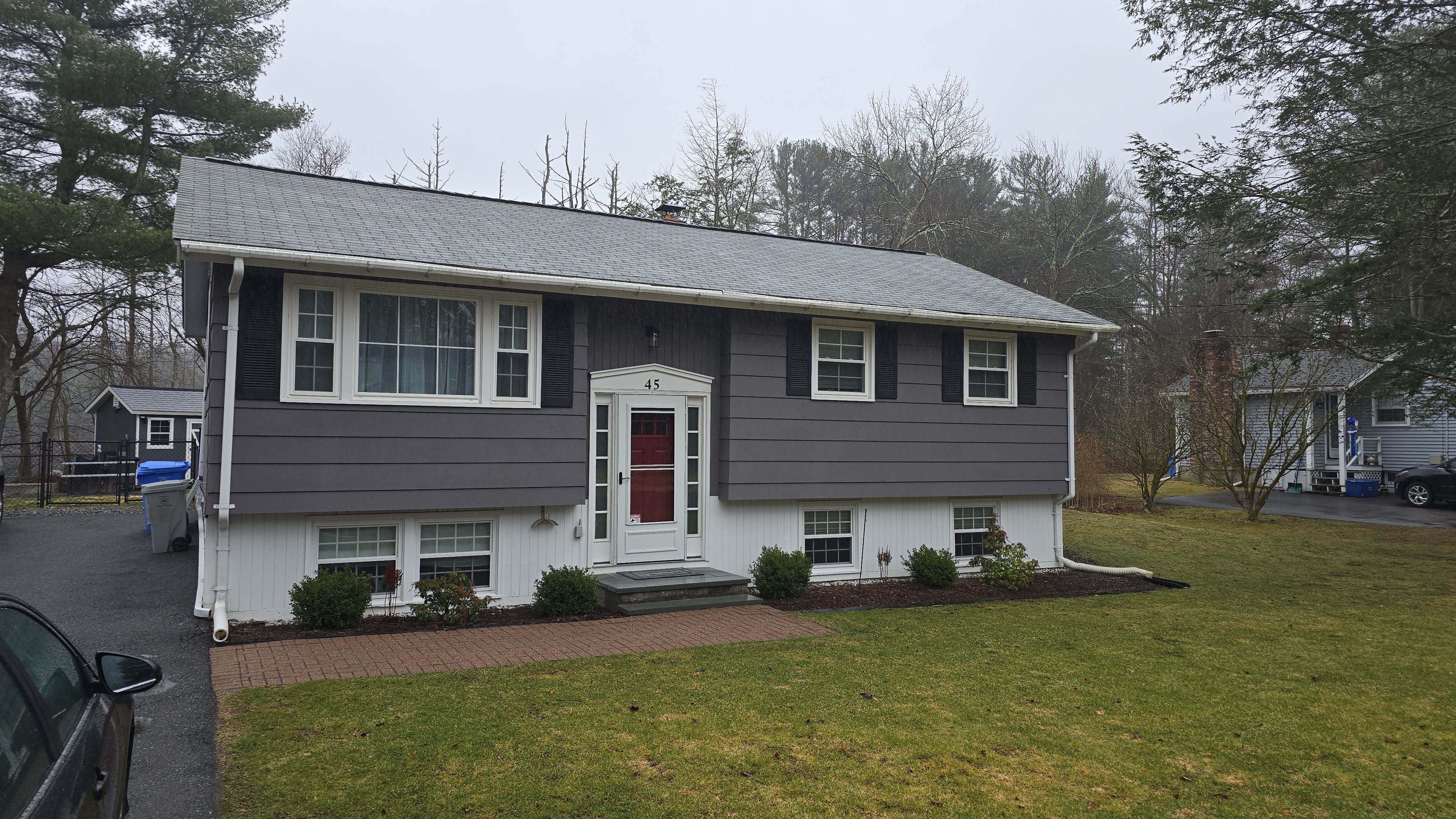 Siding and door replacement in Holliston, MA by UBrothers Construction