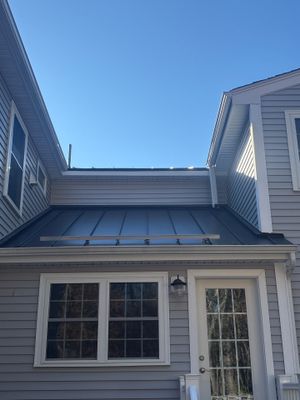 Andover Standing Seam Metal Roof with Snow Guard System