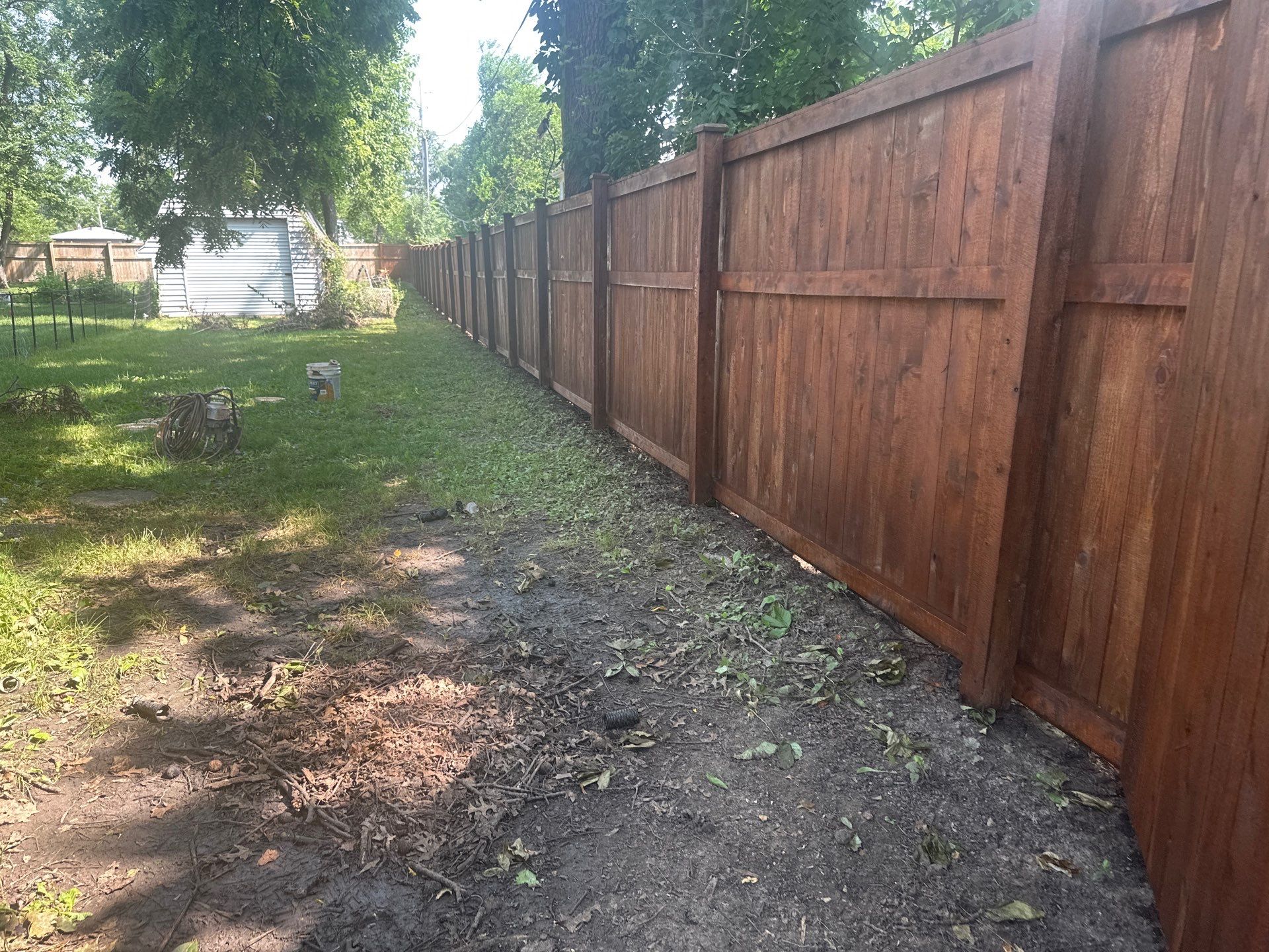 Gallarzo Fence in Lockport by Two Brothers Residential Maintenance