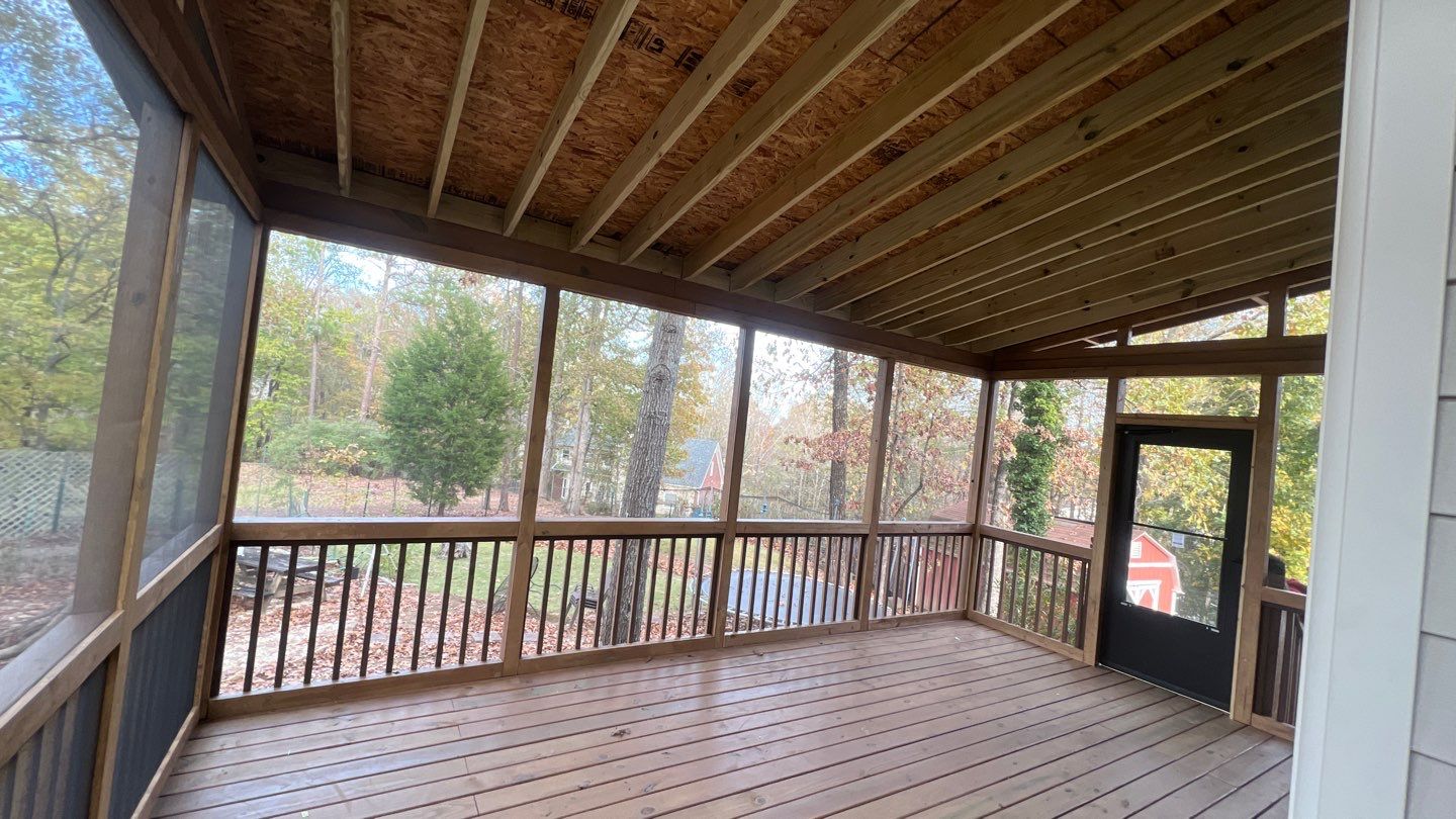 Sandy Cove - Screen Porch by Pillar and Pine