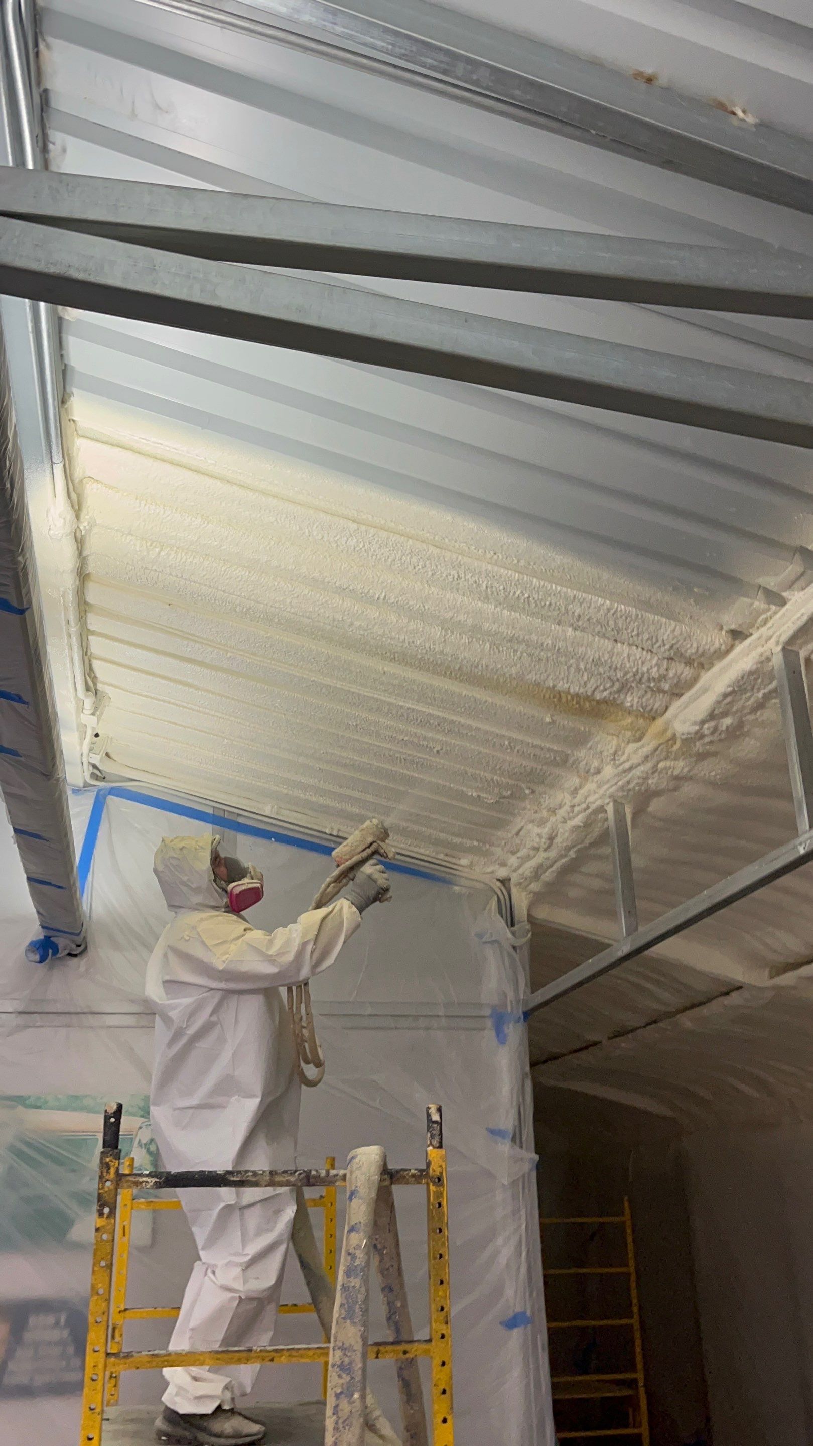 Sunnyvale Tx, Close cell spray foam custom garage  by Apex Insulation Solutions