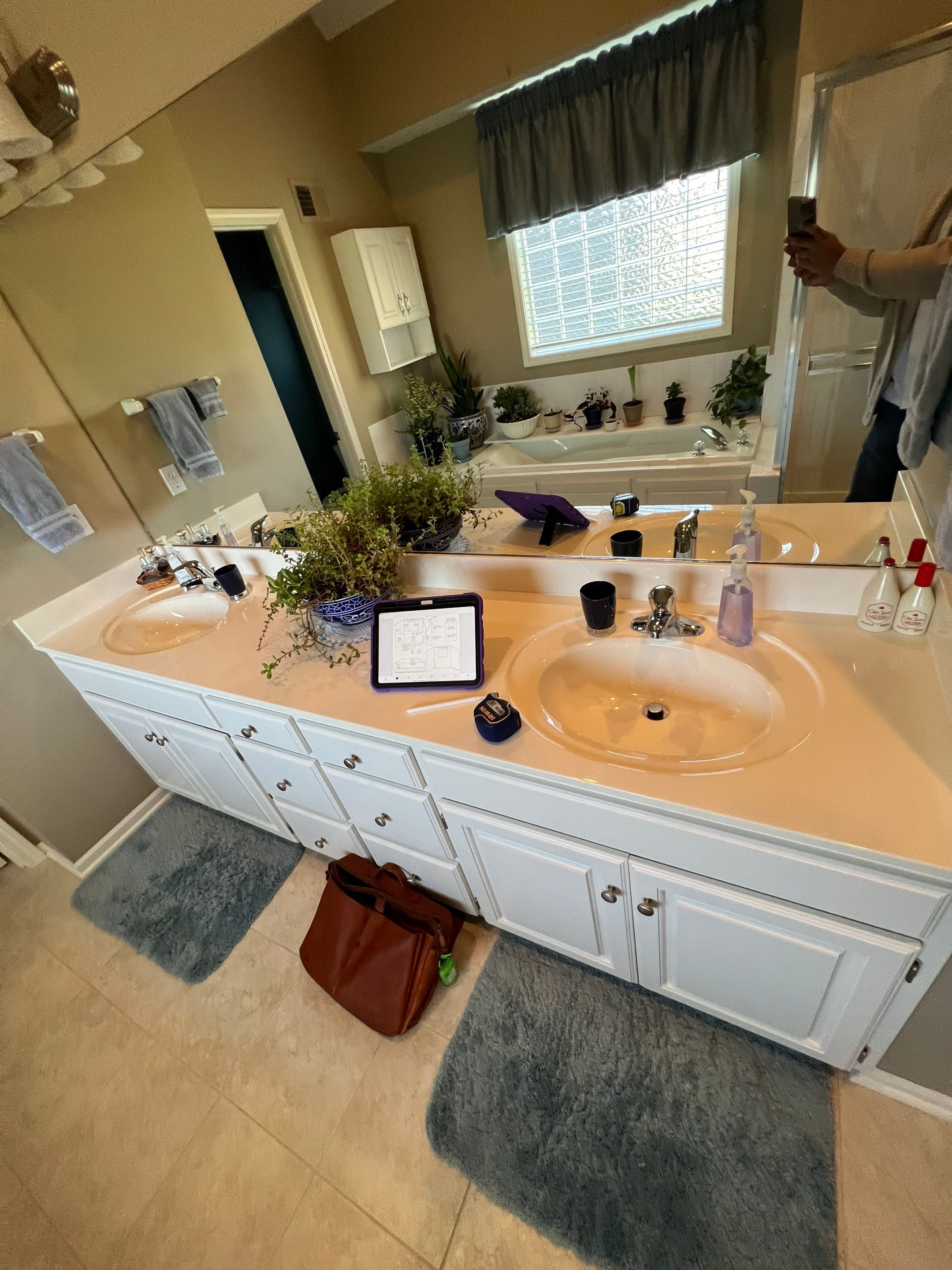 Onyx Shower and vanity top by The Shower Company