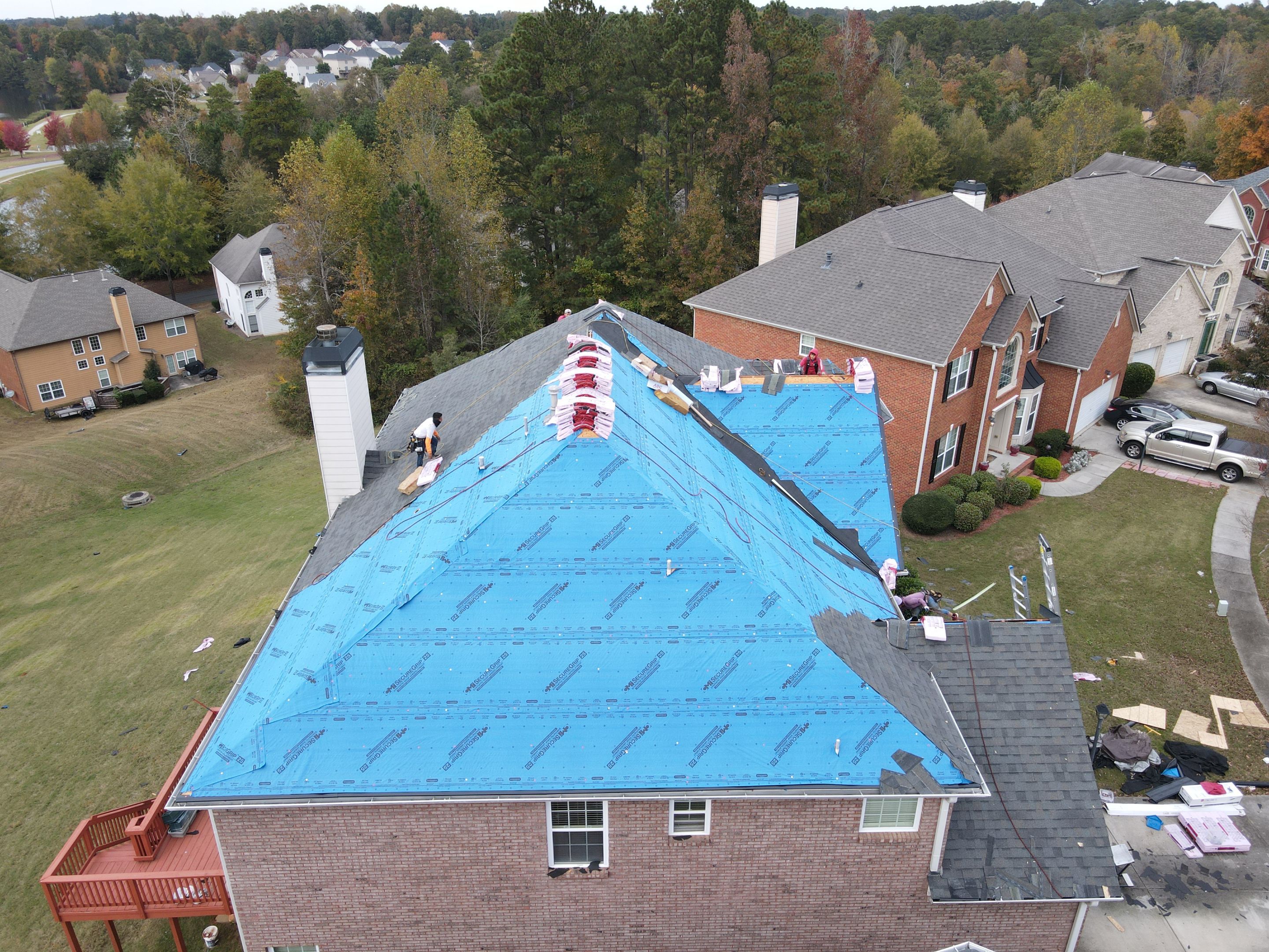 Residential Roofing Installation using Owens Corning by Inspector Roofing and Restoration