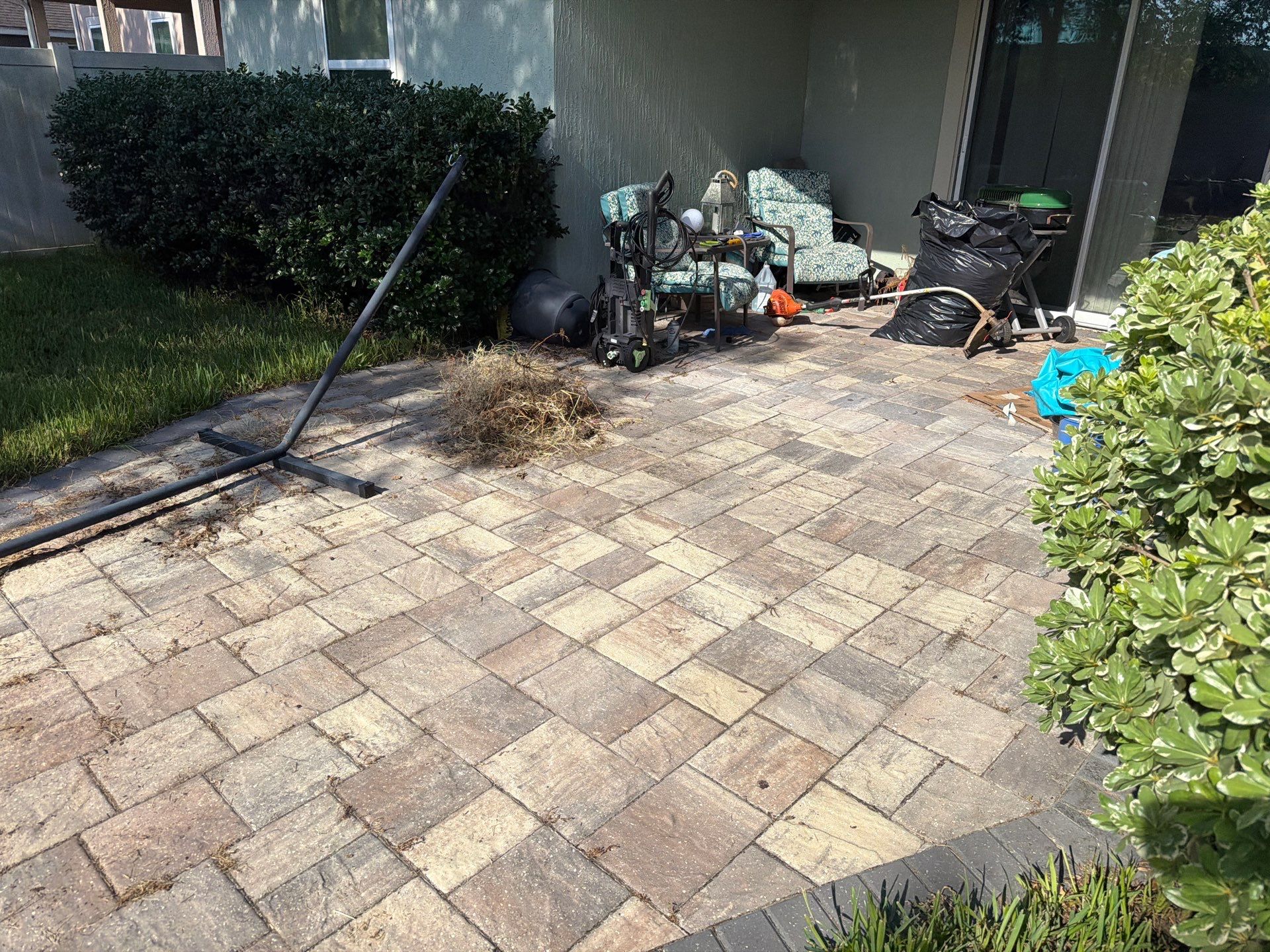 Pavers using Concrete Sealant by DuraSeal