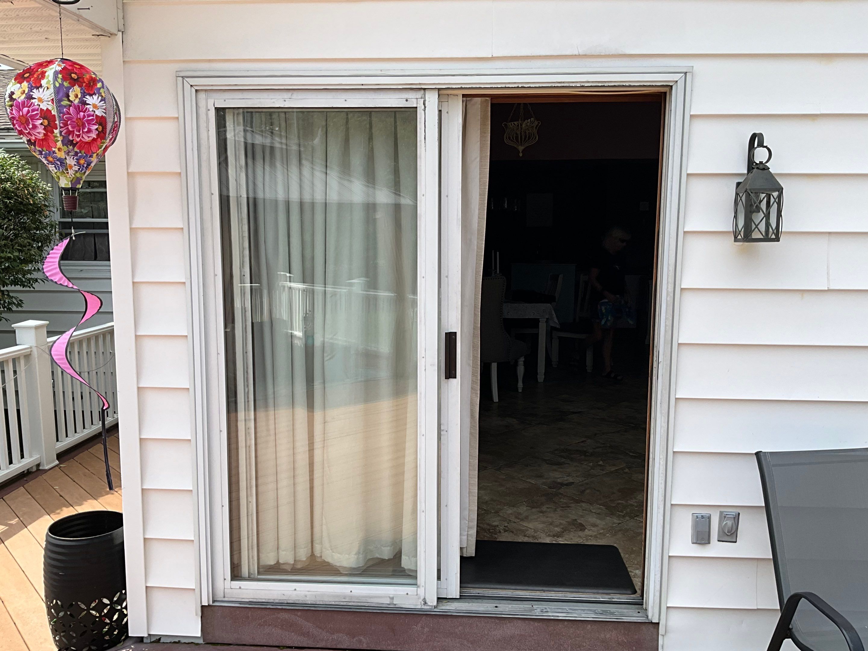 Sliding Door Installation in Clarksburg, MA by Yankee Home Improvement