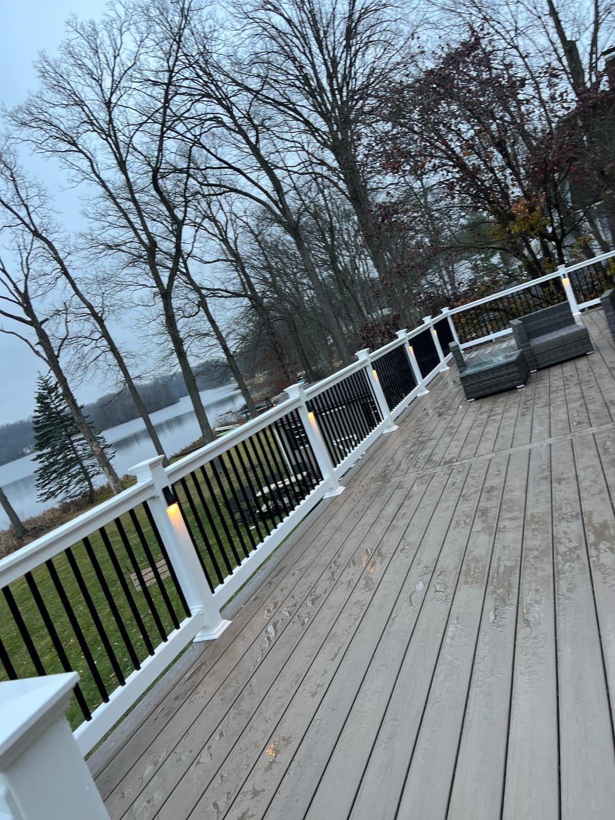 Deck Resurface + Extension  in Randolph by deck guardian