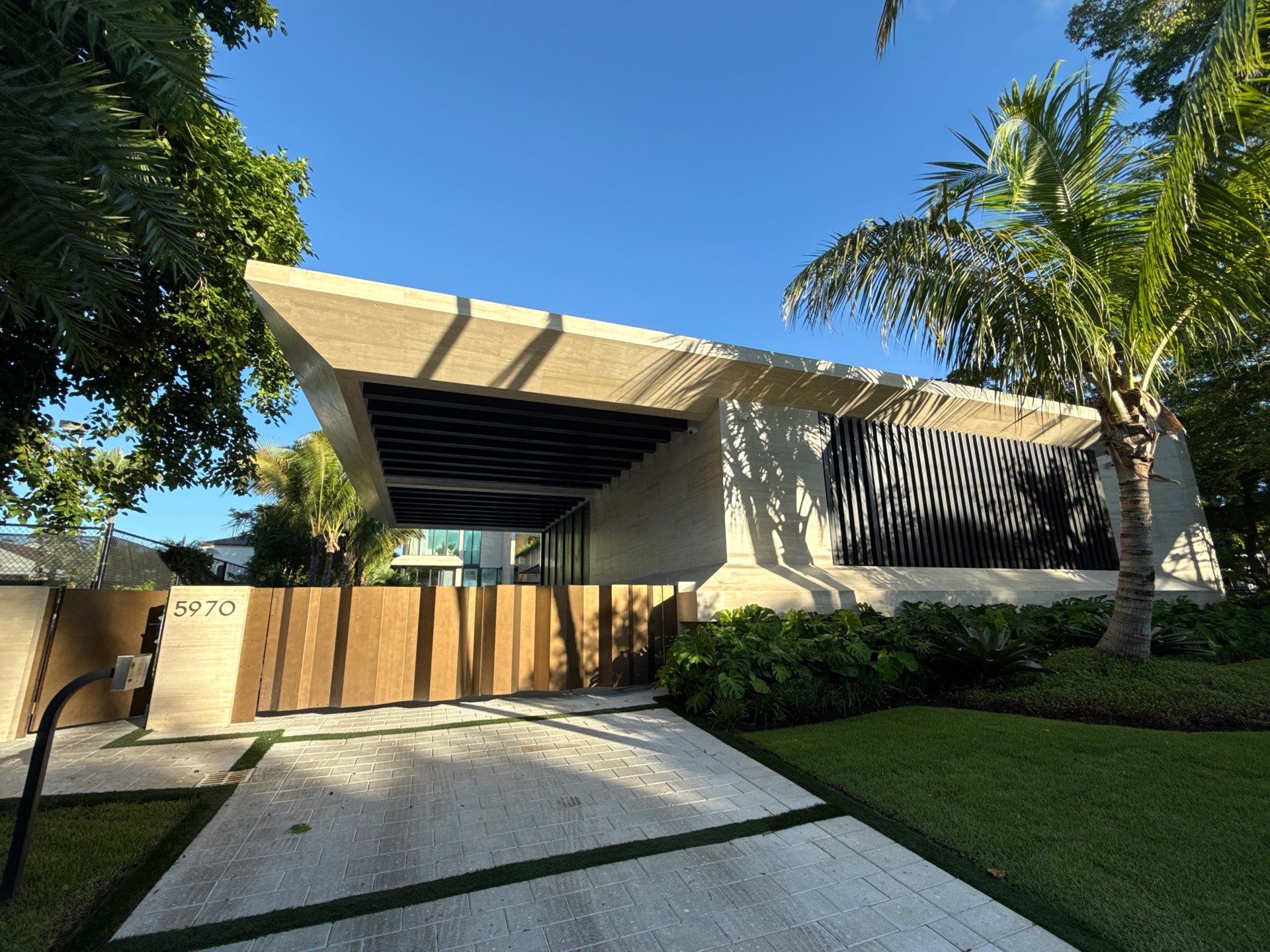 Custom Home in Miami Beach by Toledo Iron Works