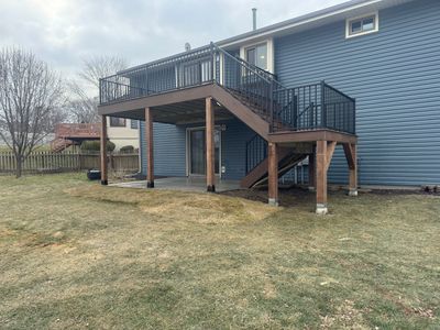Custom low maintenance deck