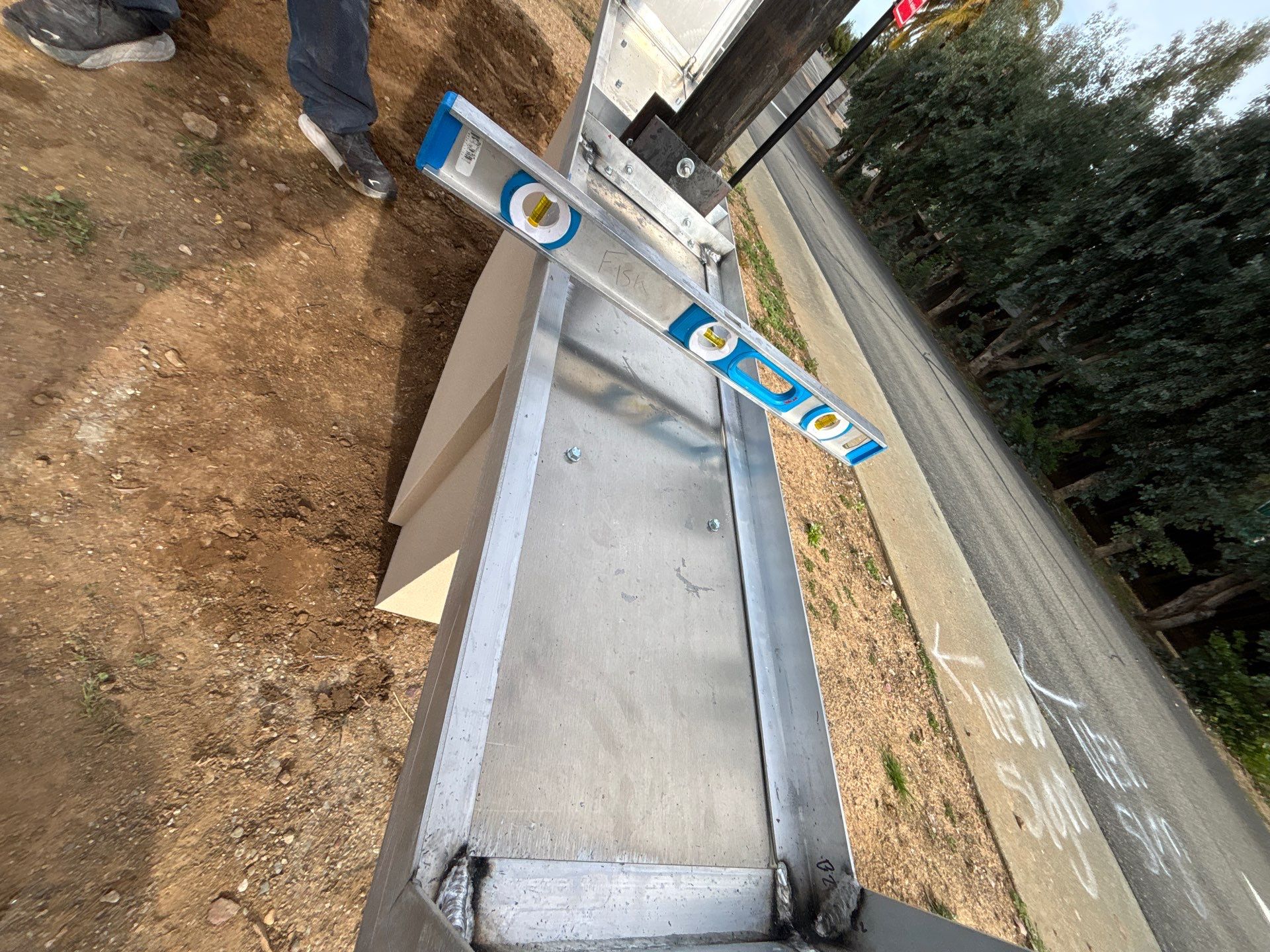 Custom Aluminum Monument Sign at Saint Augustine’s Church by City Signs