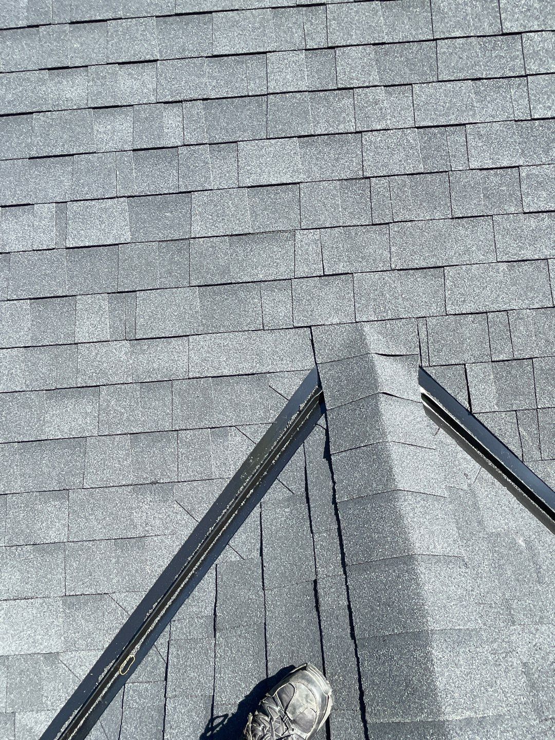 Residential Roofing Installation using OC Oakridge shingles by Top Notch Roofing Inc