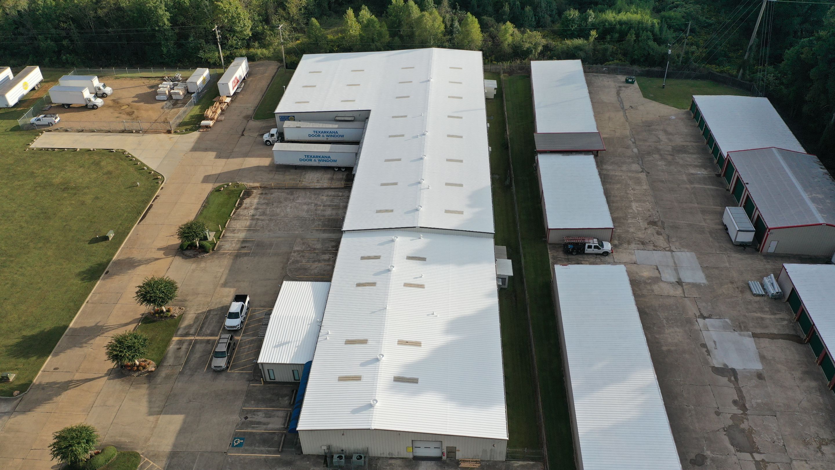 Commercial Metal Restoration System using Aldocoat Coatings by Hostetler Roofing