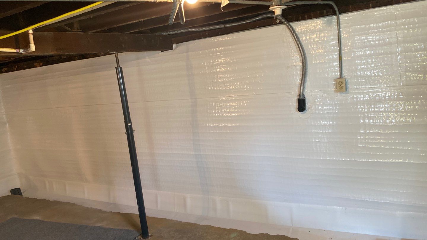 Interior Basement Waterproofing System by Toledo Basement Repair 