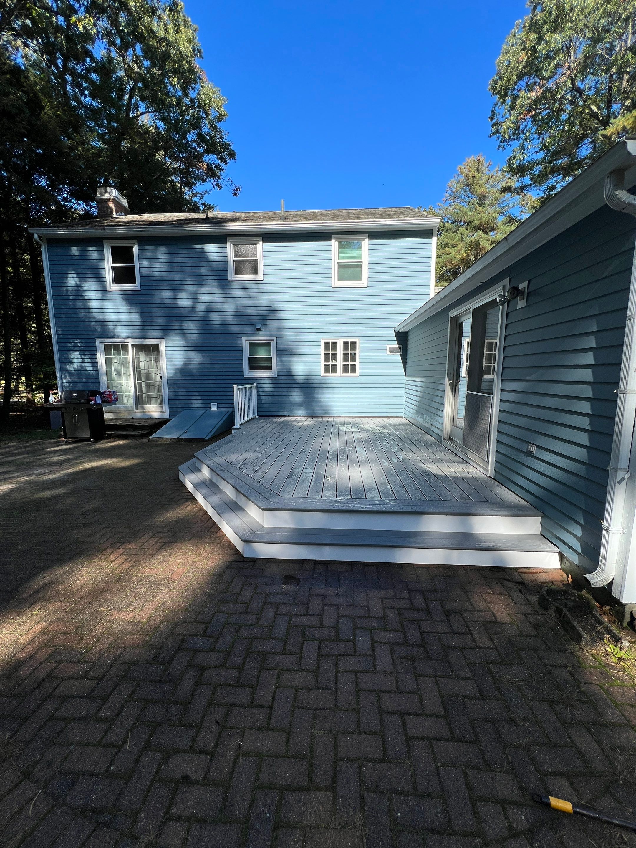 Deck Repair using Trex Select Decking by Chagnon Building & Remodeling LLC