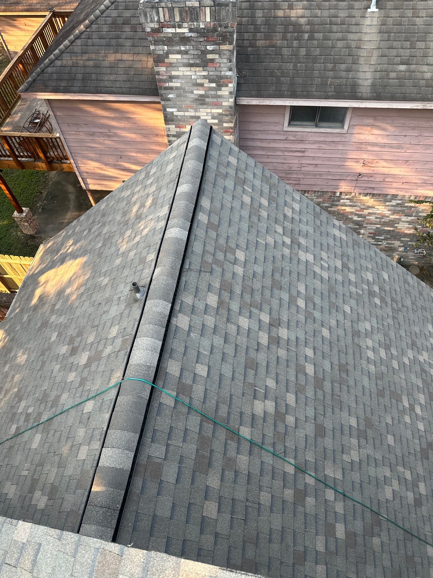 Project in Houston by Motion Roofing