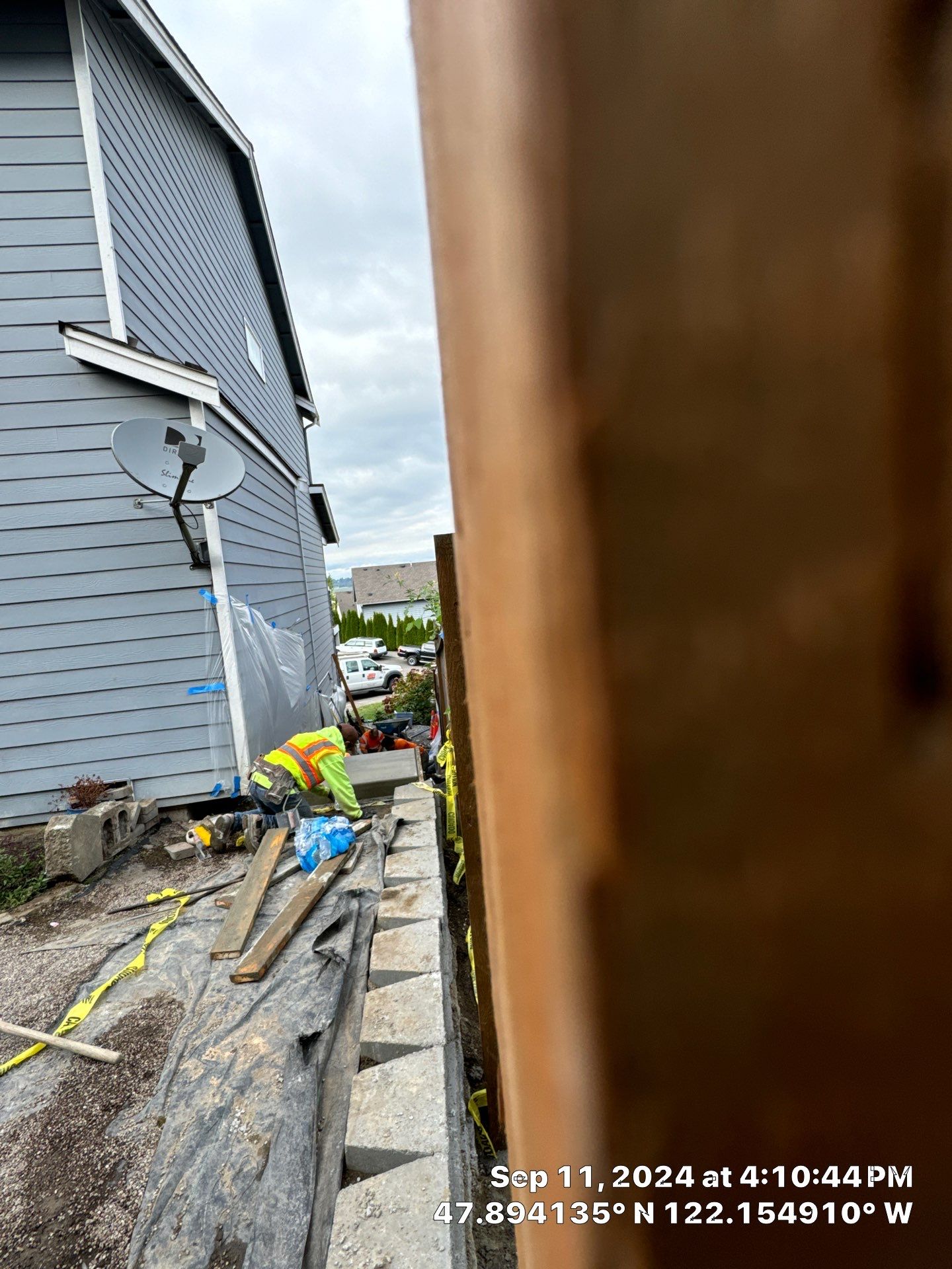 Jireh Outdoor Projects | Concrete Stair Repair and Retaining Wall by Jireh Asphalt & Concrete Inc 