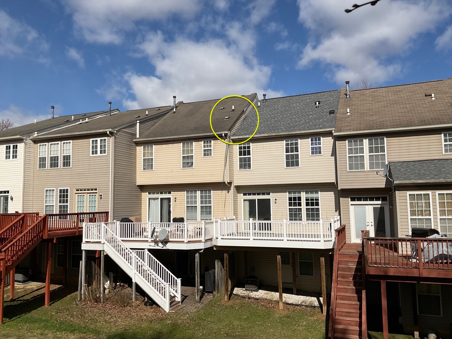 New shingle Roof an New gutters & Downspouts by Alpha Design Services