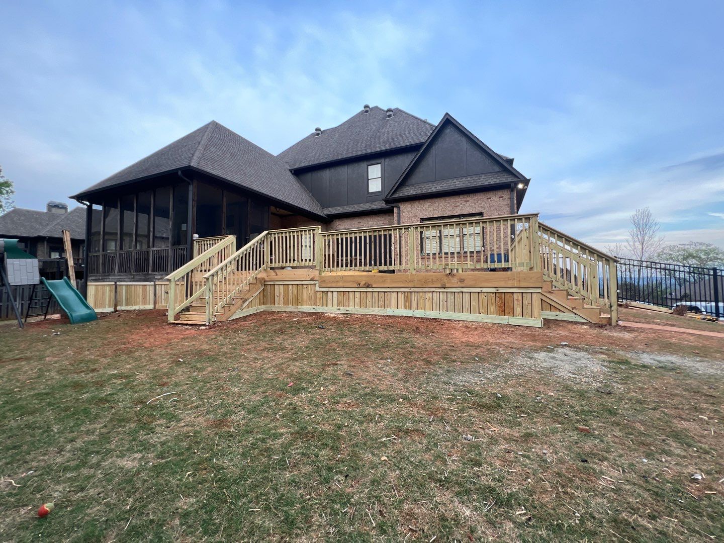 Scout Ridge - Deck Installation  by Pillar and Pine
